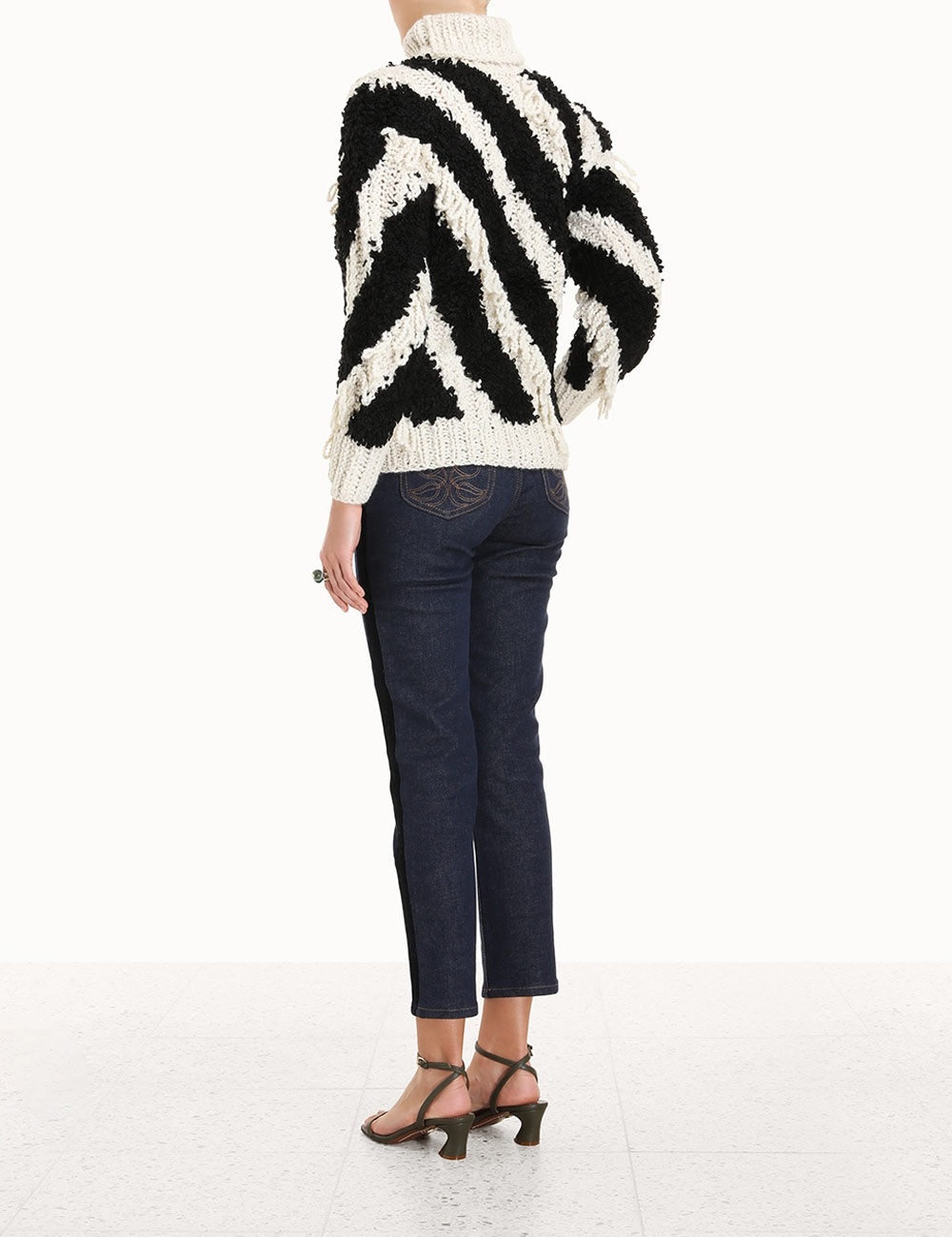 COSMIC CHUNKY STRIPE SWEATER - 4