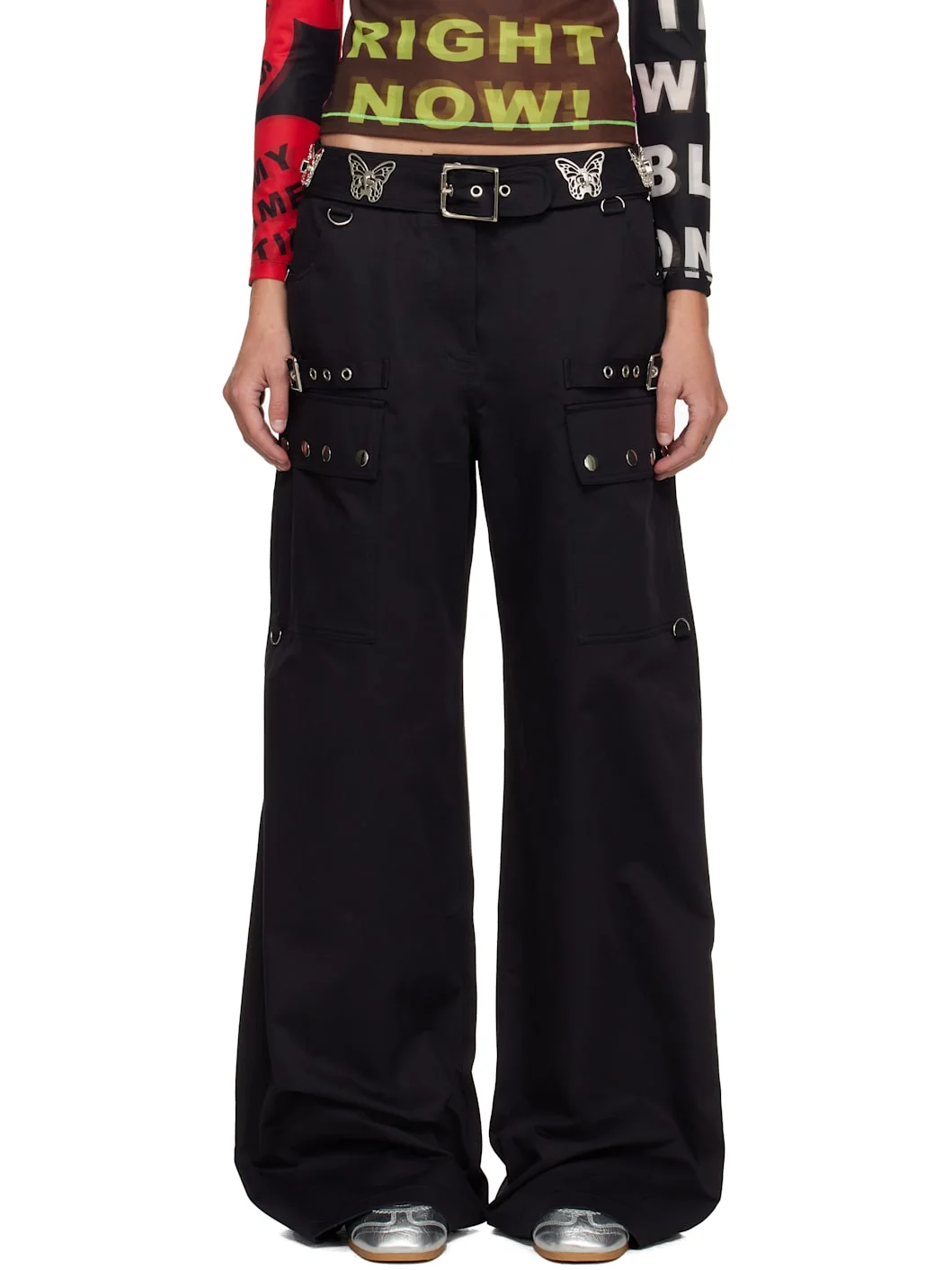 Black Thunderhull Trousers - 1