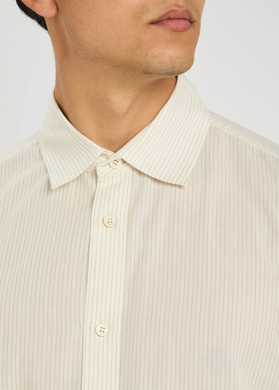 Saint Laurent Pinstriped Cotton Shirt - 5