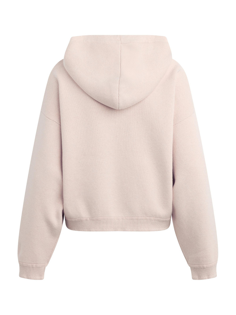 Women's The Fatigue Sisters Cropped Hoodie - Blush Pink 5