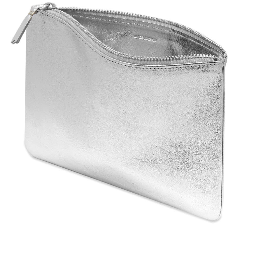 Comme des Garcons SA5100G Silver Wallet - 4