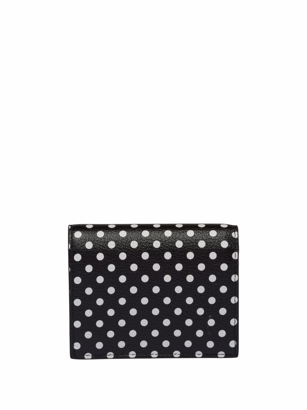 small polka-dot Madras-leather wallet - 2