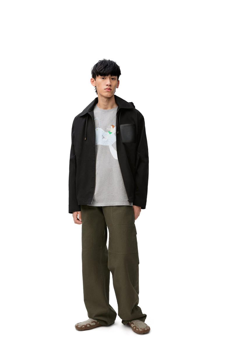 Loewe Hooded jacket in nylon outlook
