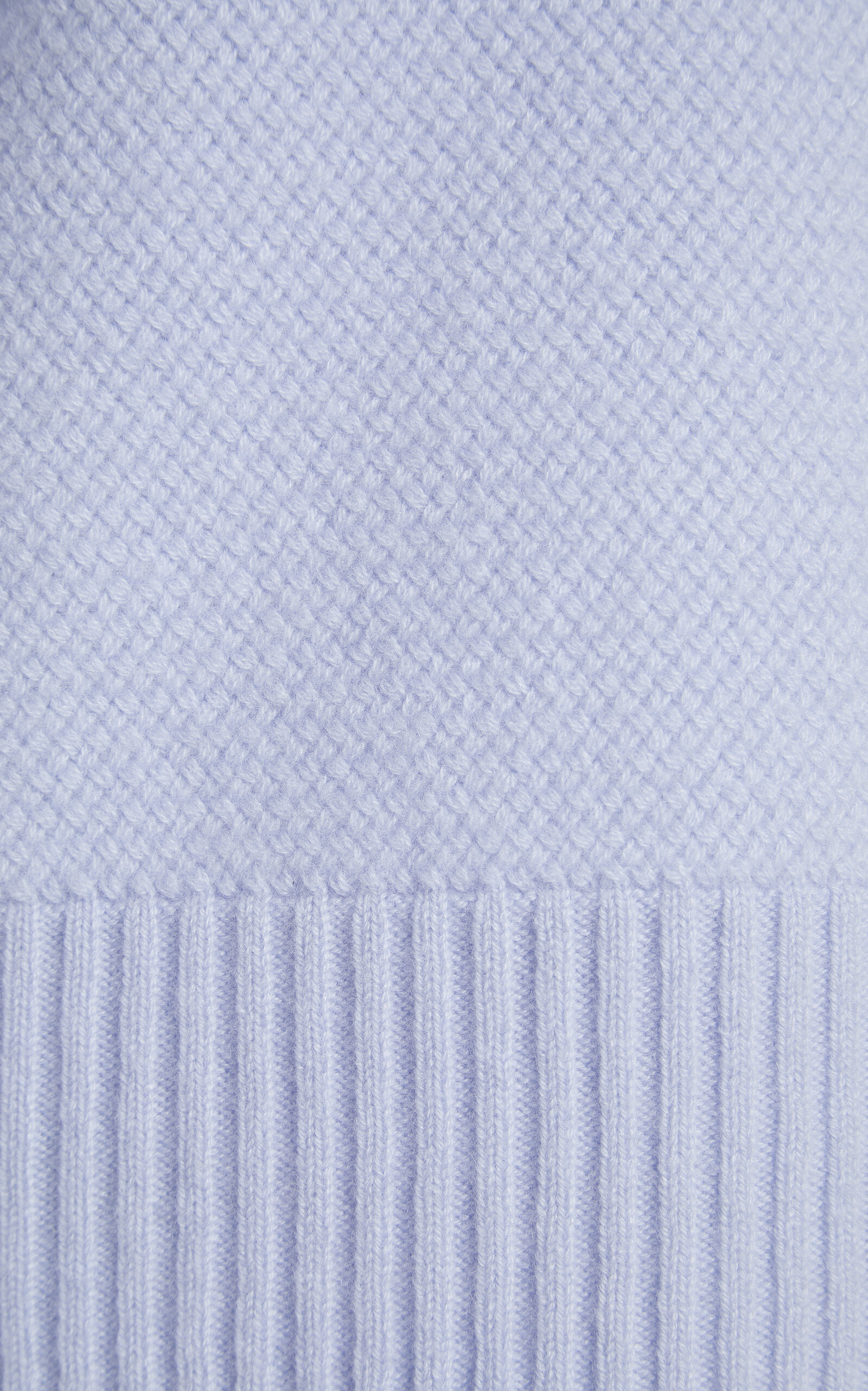 Intrecciato-Knit Cashmere Sweater purple - 5