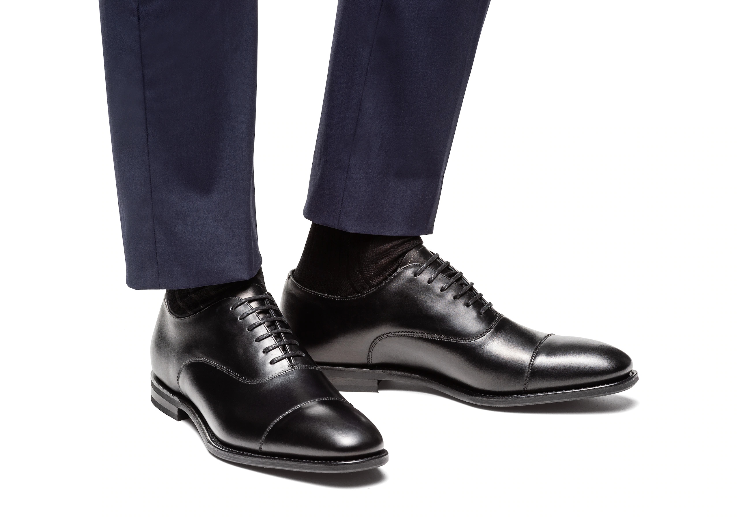 Church s Pamington Calf Leather Oxford Black REVERSIBLE