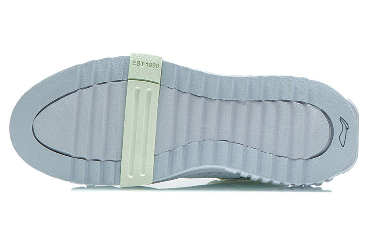 (WMNS) Li-Ning NO.258 Mid 'White Light Green' AGCR312-4 - 6