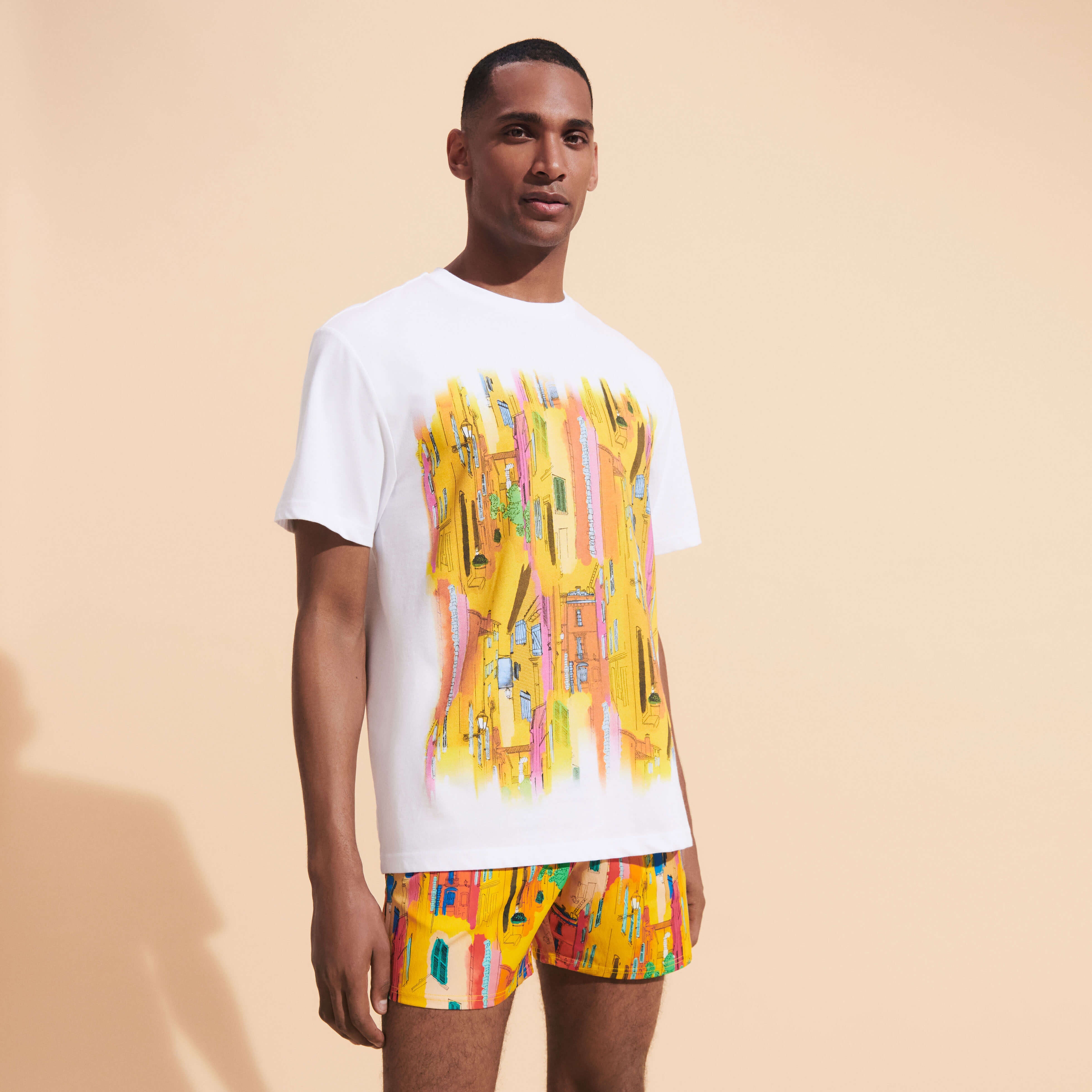 Men Organic Cotton T-shirt Sunny Streets - 3