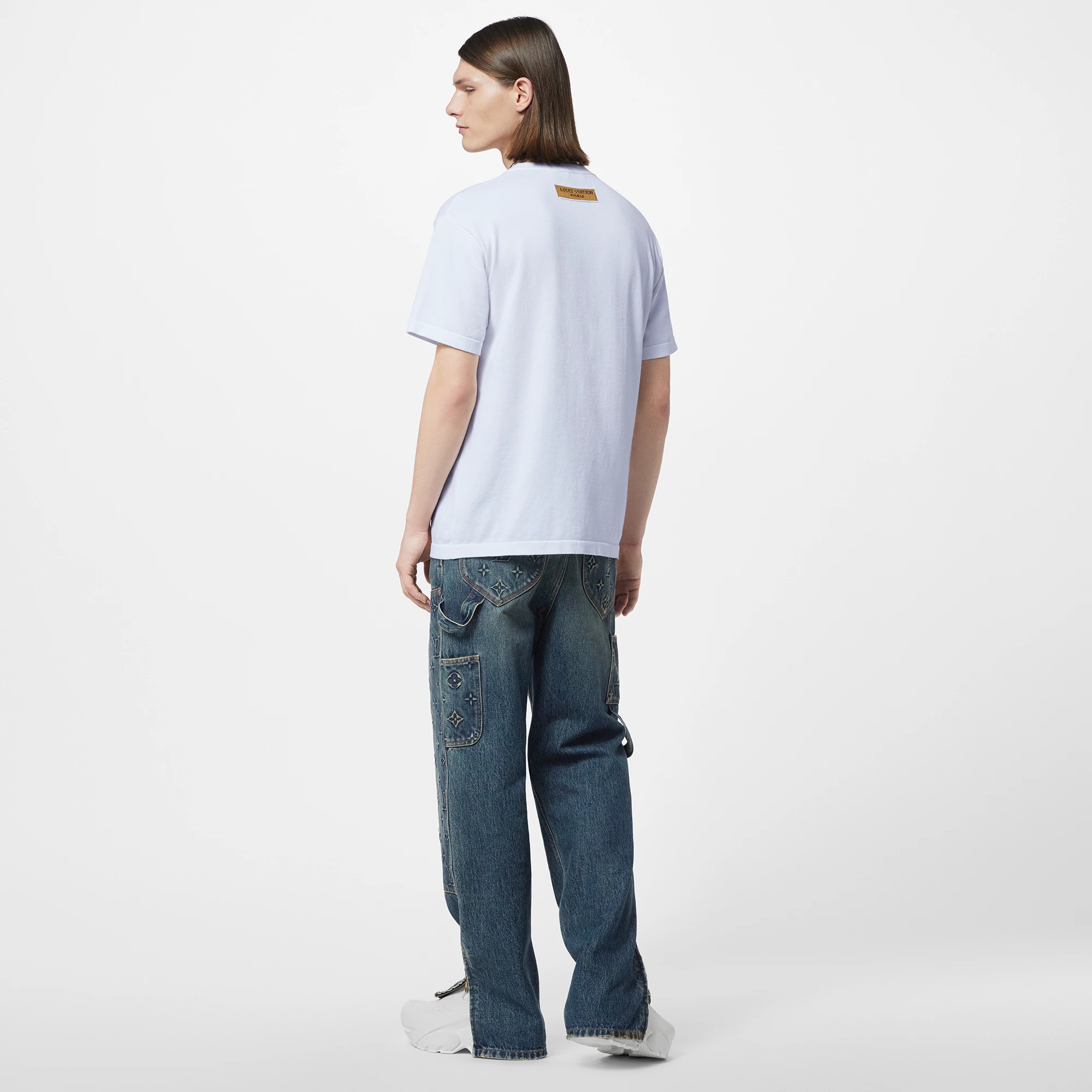 Short-Sleeved Cotton Crewneck - 3