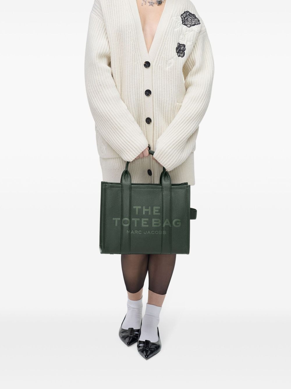 The leather Tote Bag - 3