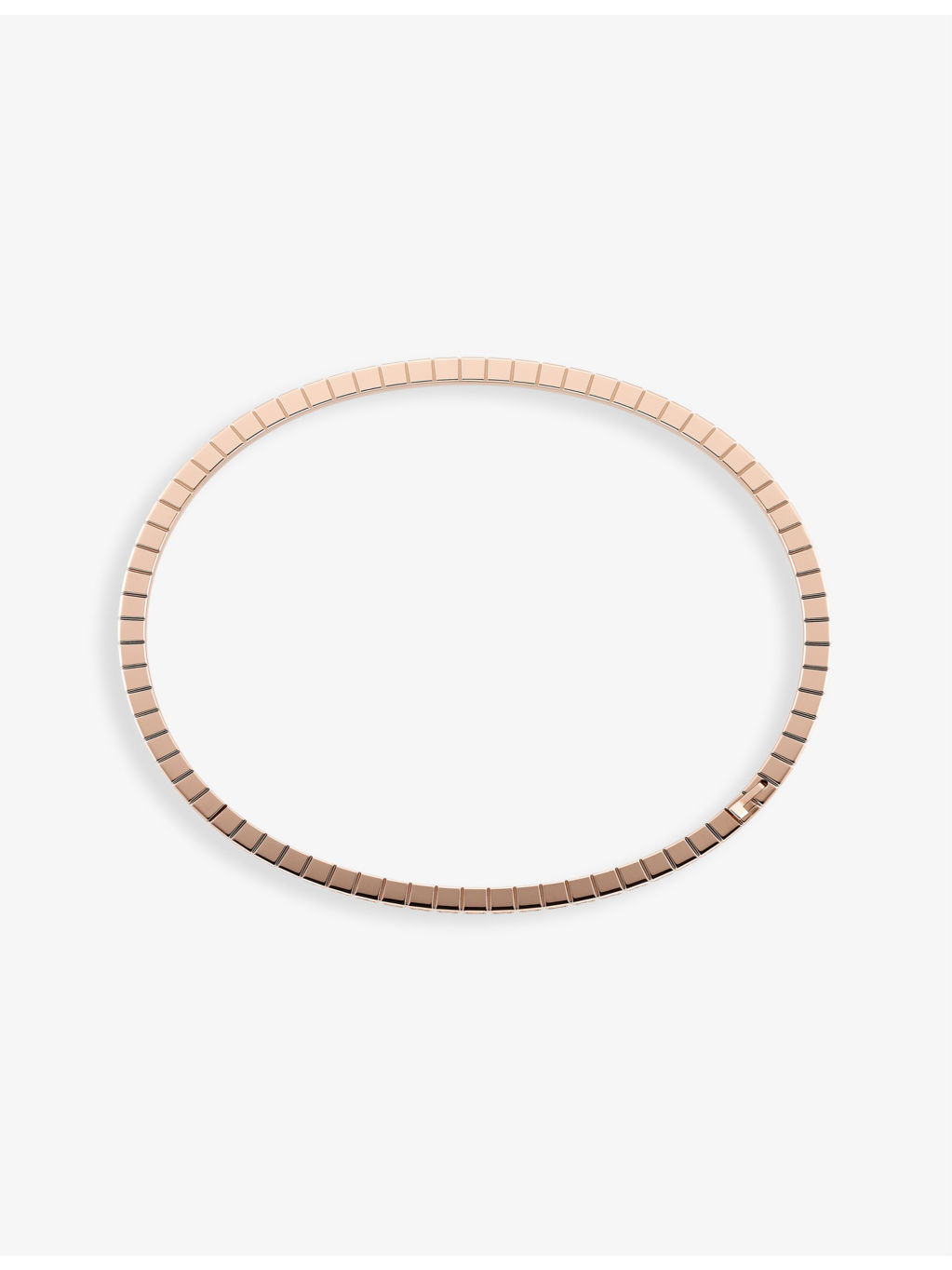 Ice Cube Pure 18ct rose-gold and 0.33ct diamond bangle - 3