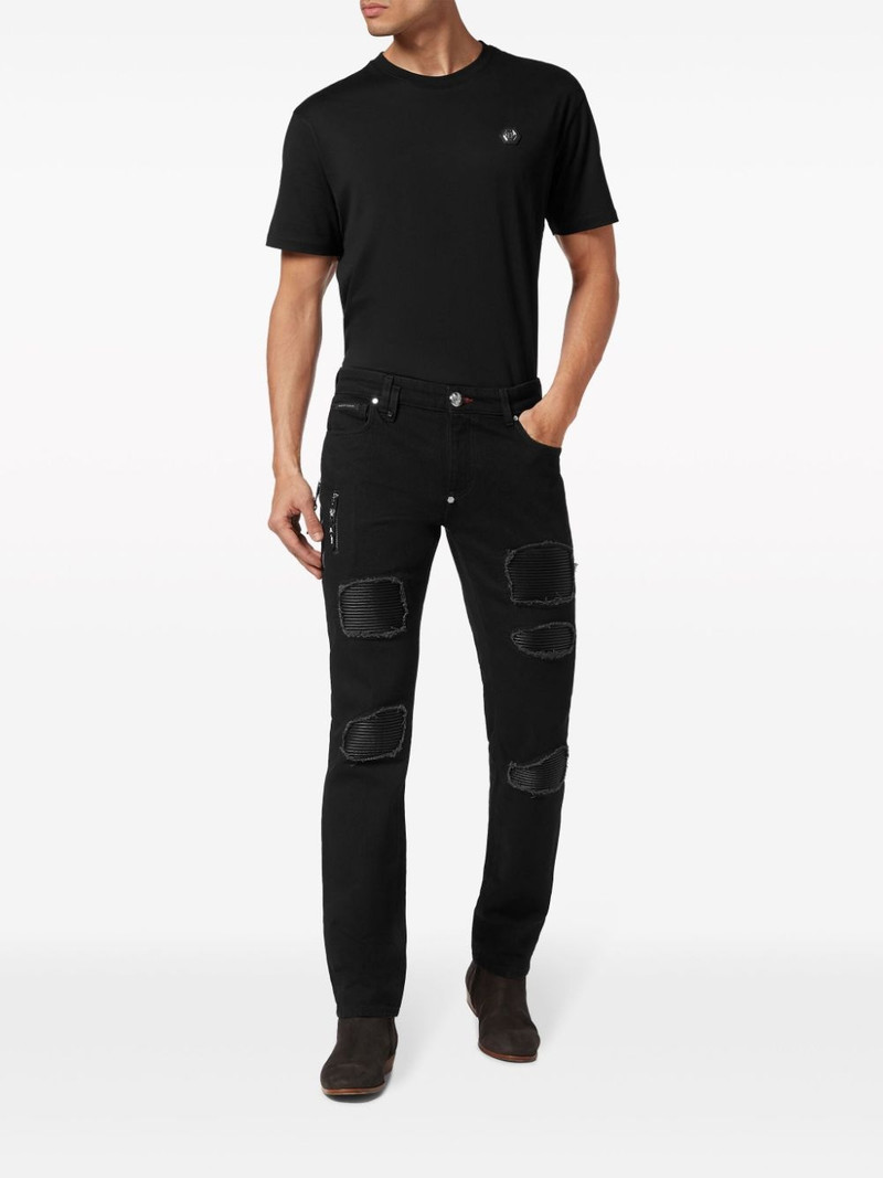 PHILIPP PLEIN Rock Star slim-cut jeans outlook