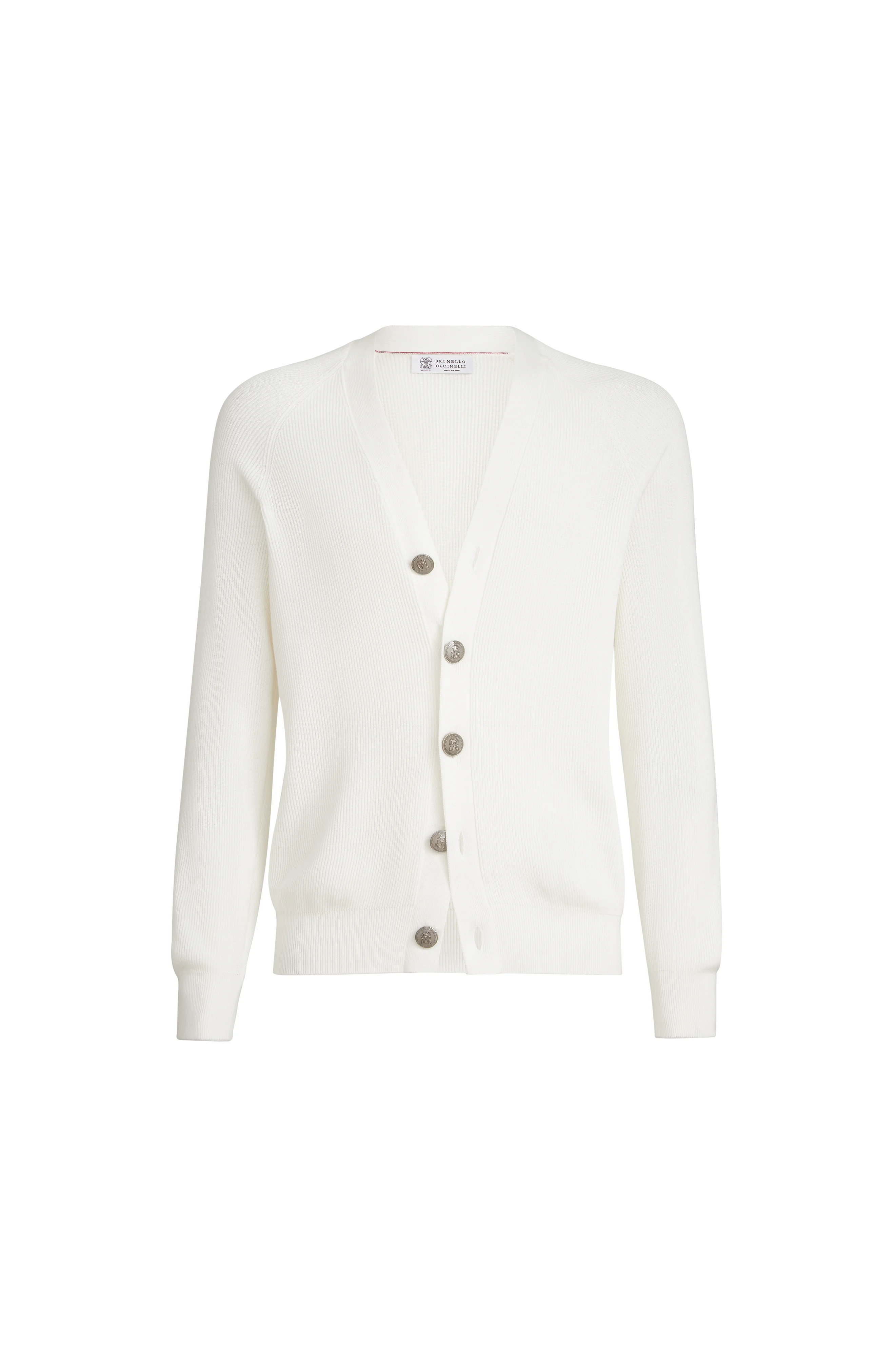 Brunello Cucinelli English Rib knit cardigan in Panama at Nordstrom - 1