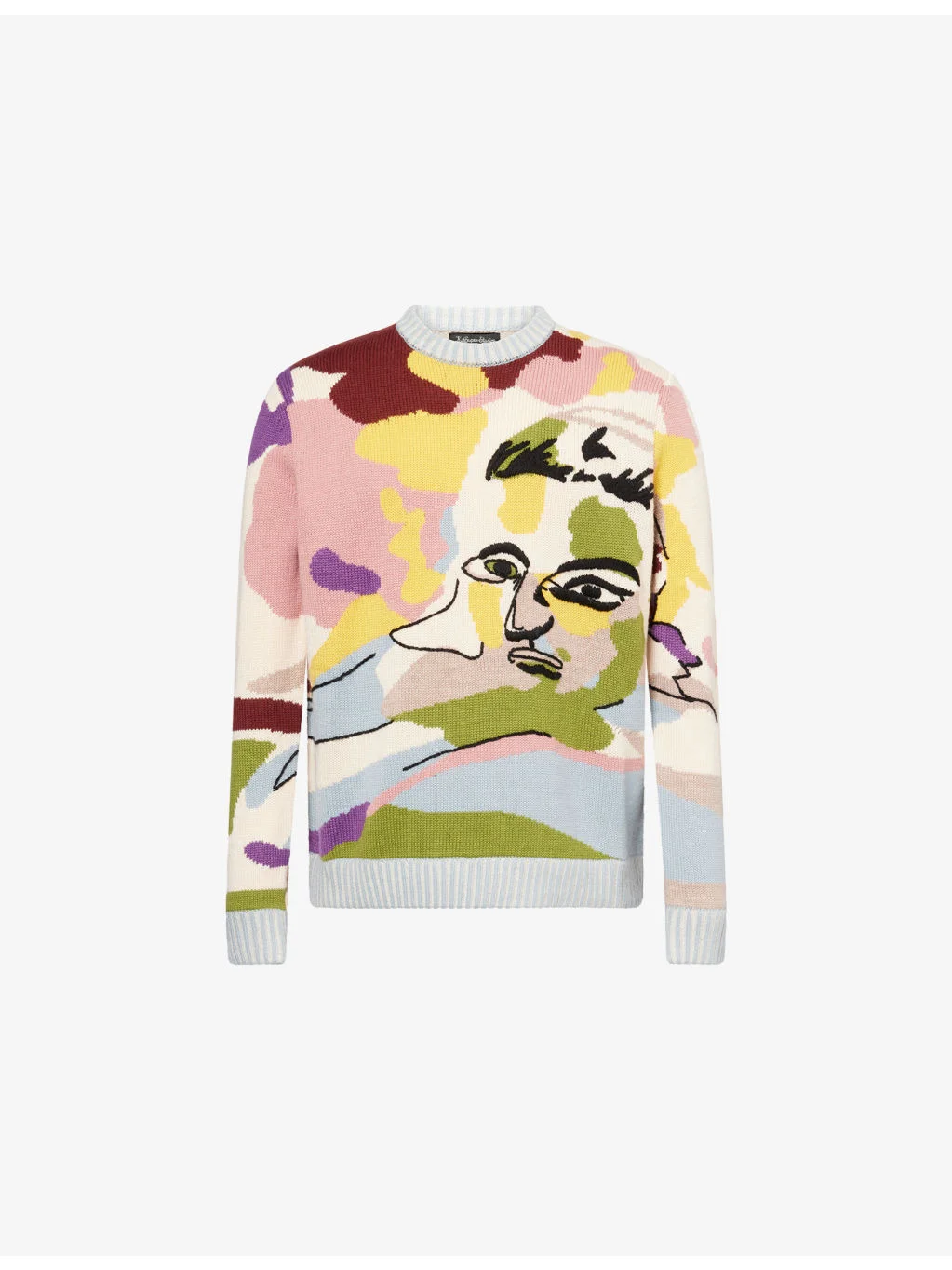 Jacquard Knitted Jumper - 1