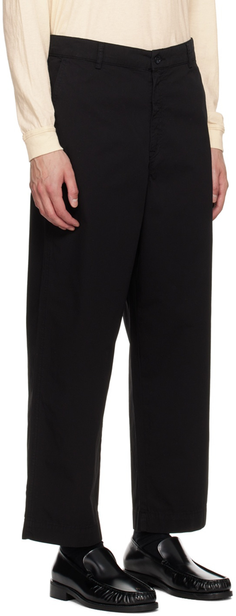 HOPE Black Rank Trousers outlook