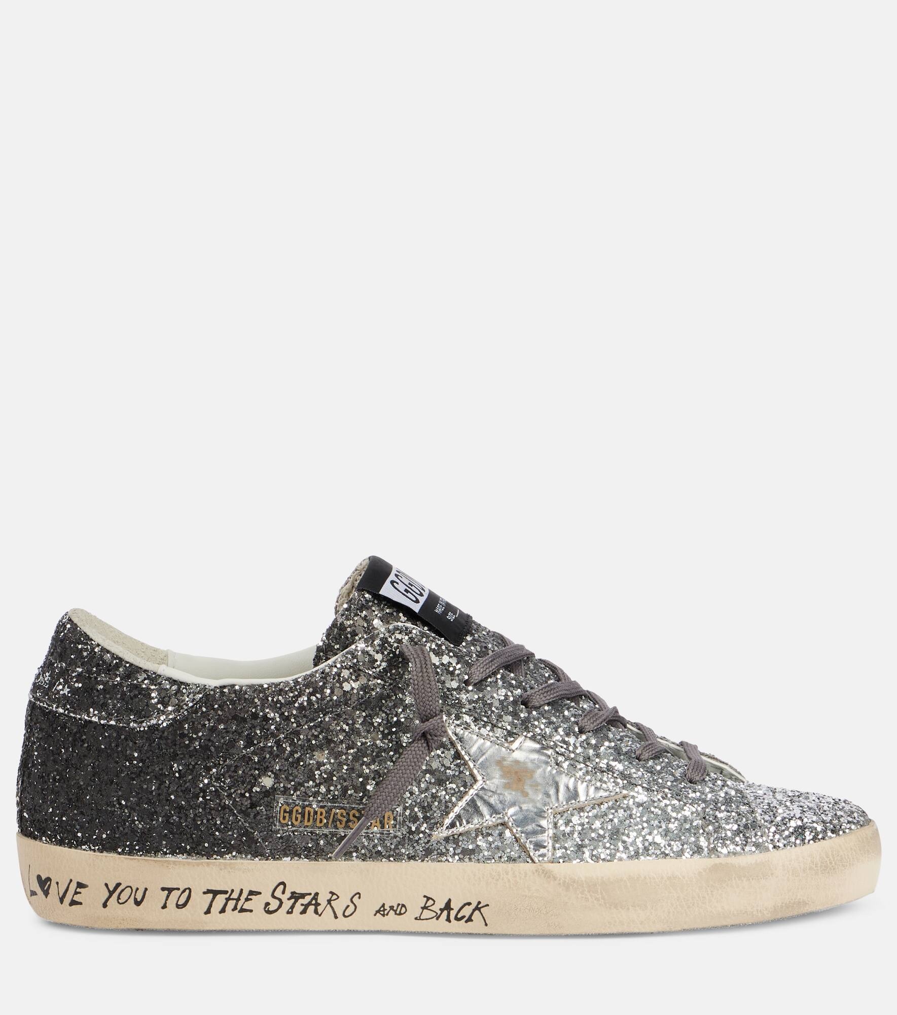Ball Star glitter sneakers - 4