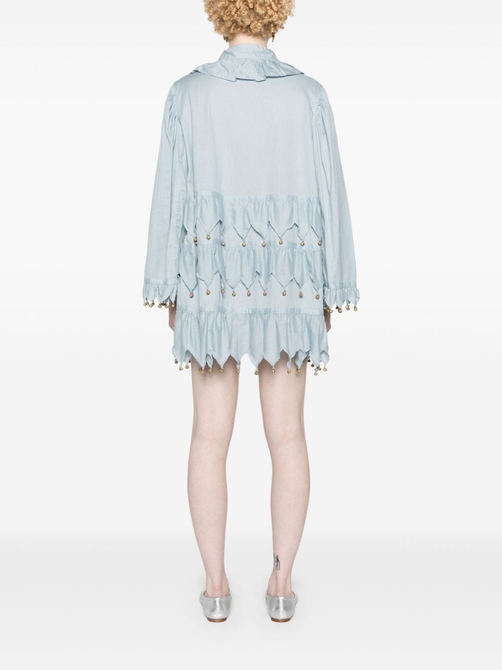 Carillon Petaluma linen minidress - 4