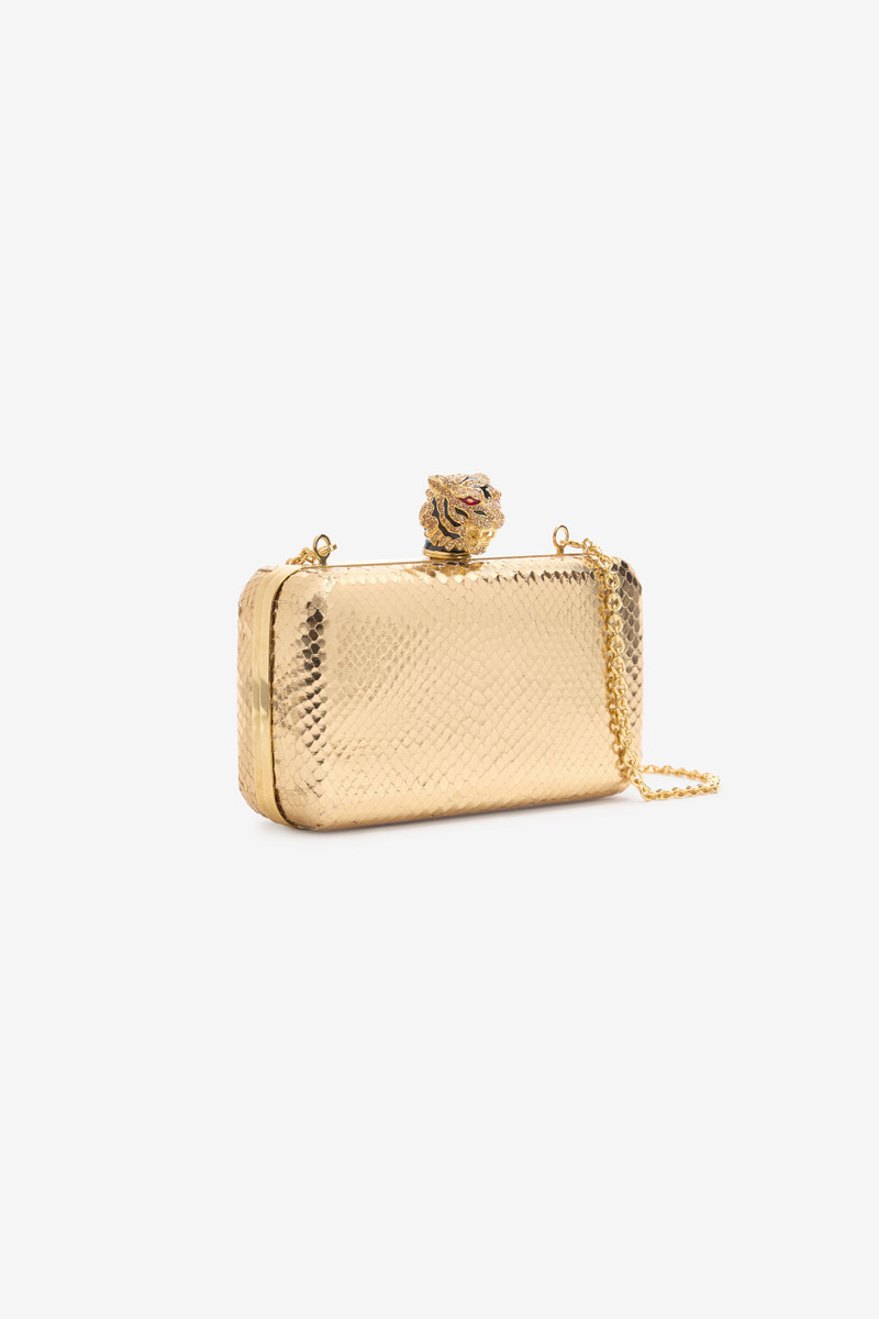 Tiger Leather Clutch 5