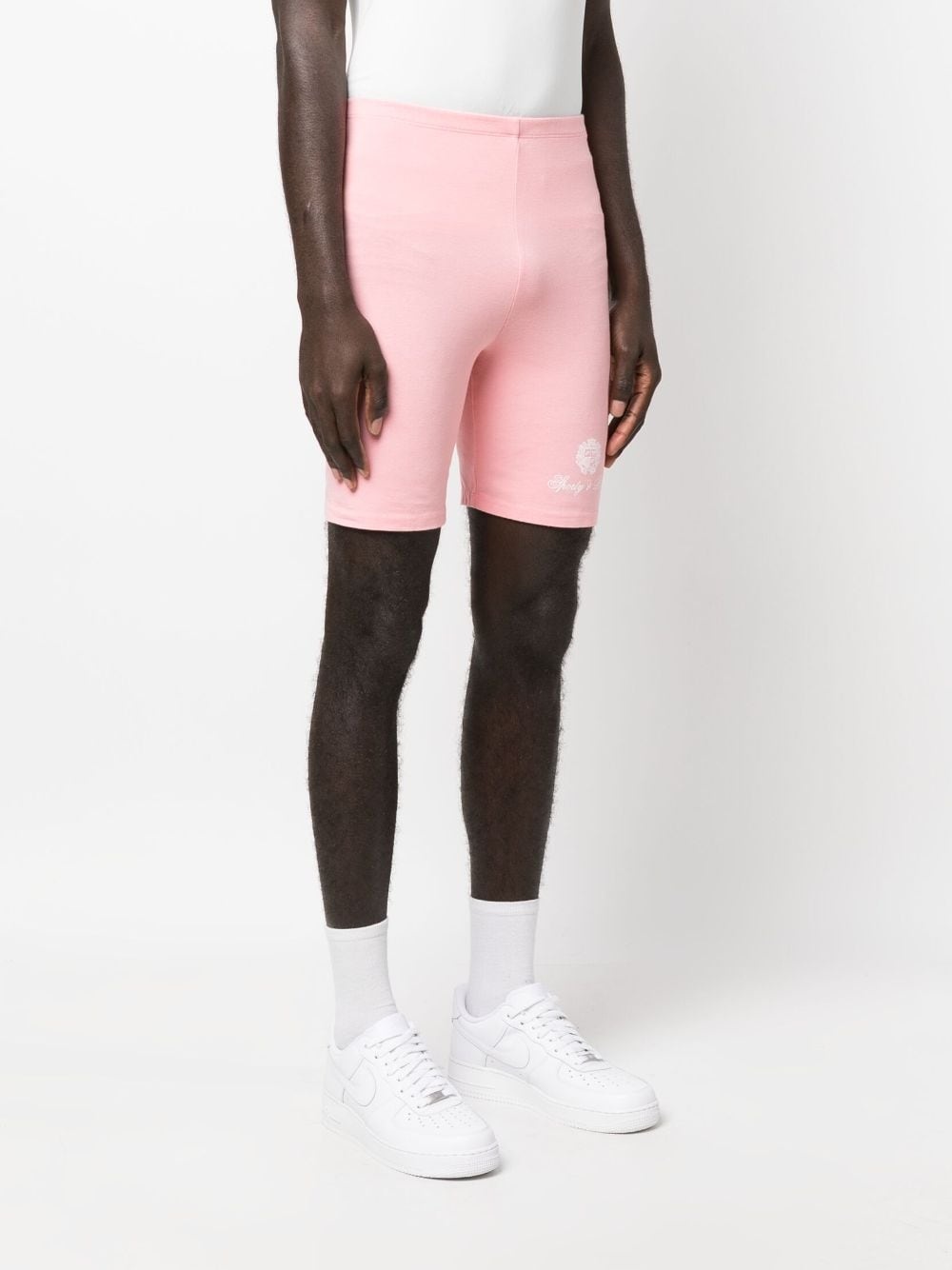 logo-print cycling shorts - 4