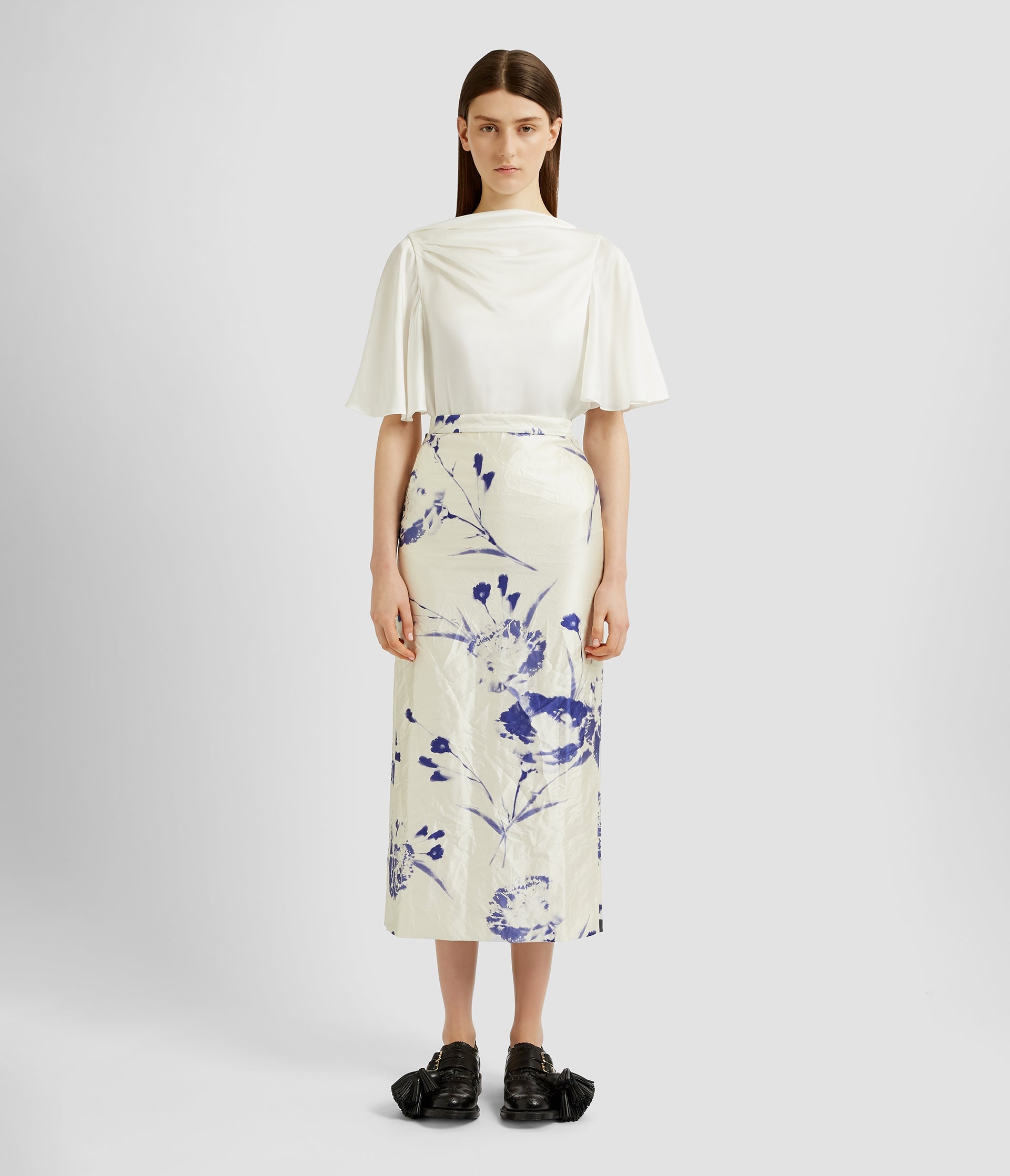PENCIL MIDI SKIRT - 2