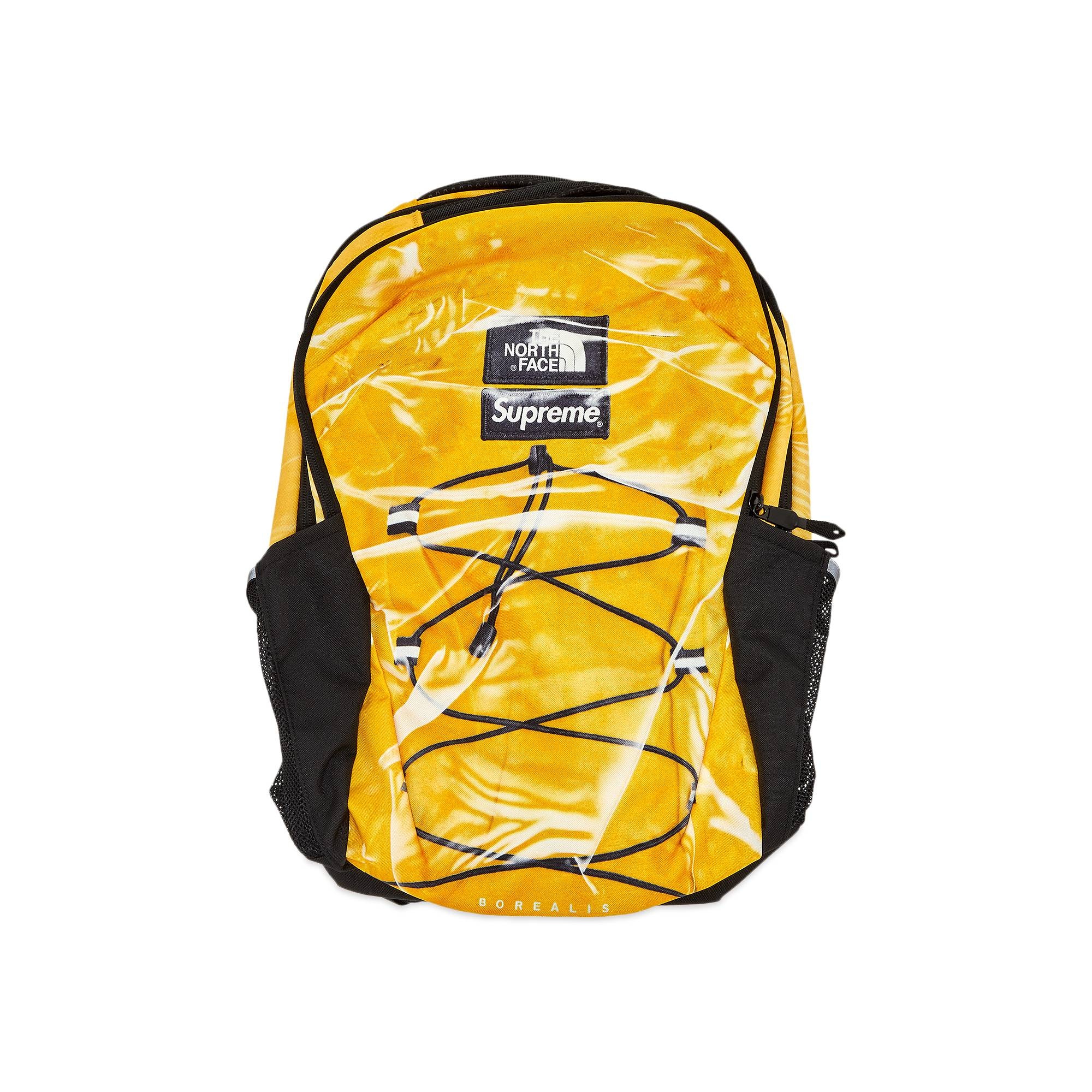 Supreme x The North Face Printed Borealis Backpack 'Yellow' - 1