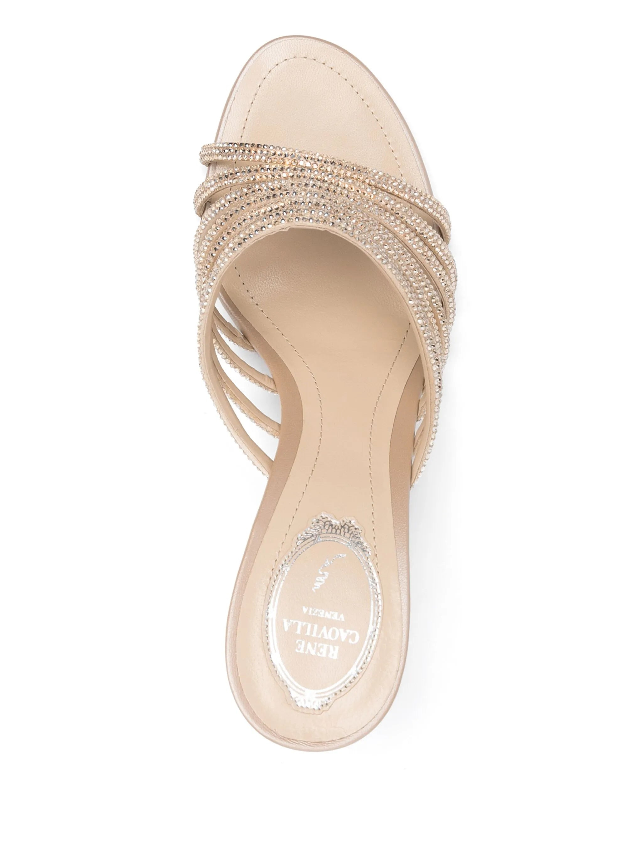 80mm crystal-embellished sandals - 4