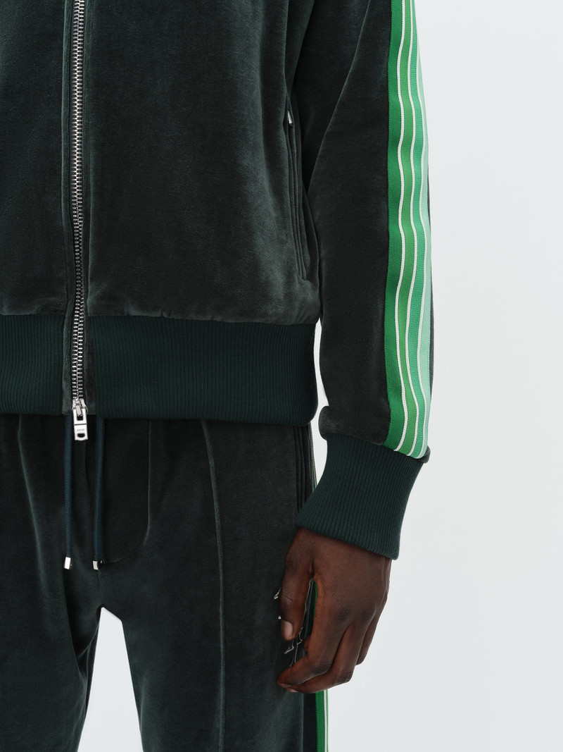 AMIRI STACK VELOUR TRACK JACKET 6