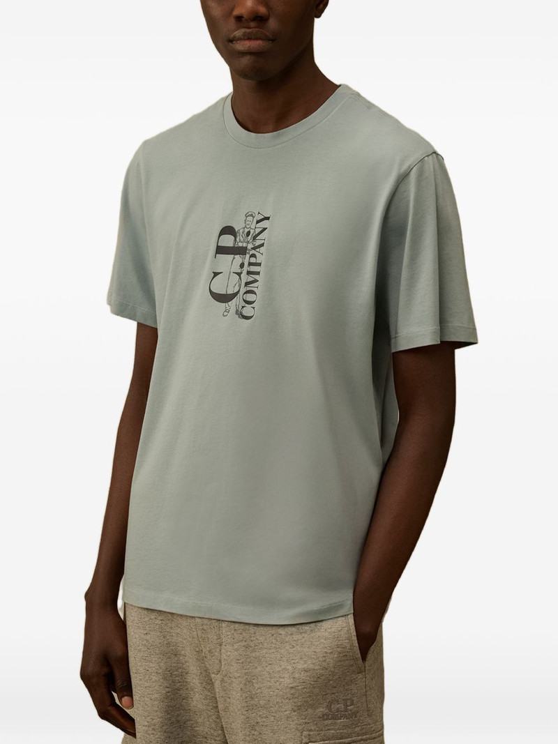 30/1 graphic-print cotton T-shirt 3