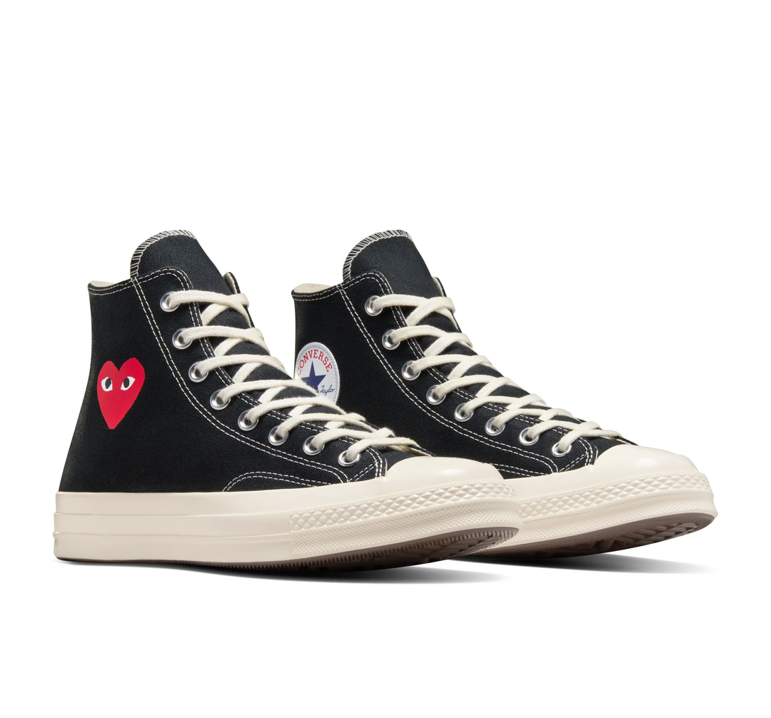 Small Red Heart Chuck Taylor High Top - 4