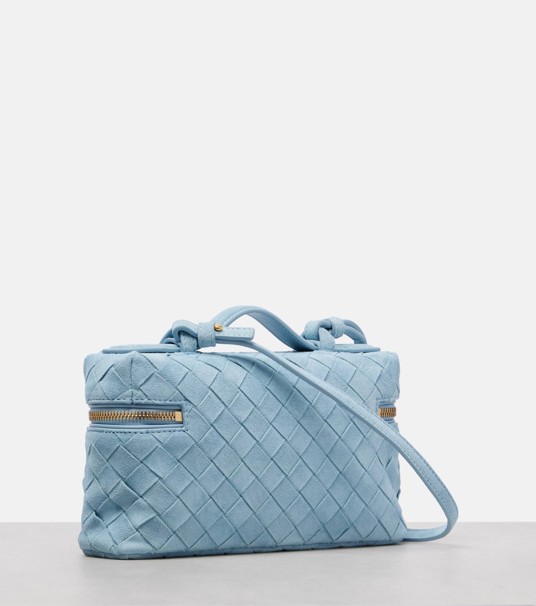 Bang Bang Intrecciato suede vanity bag - 4