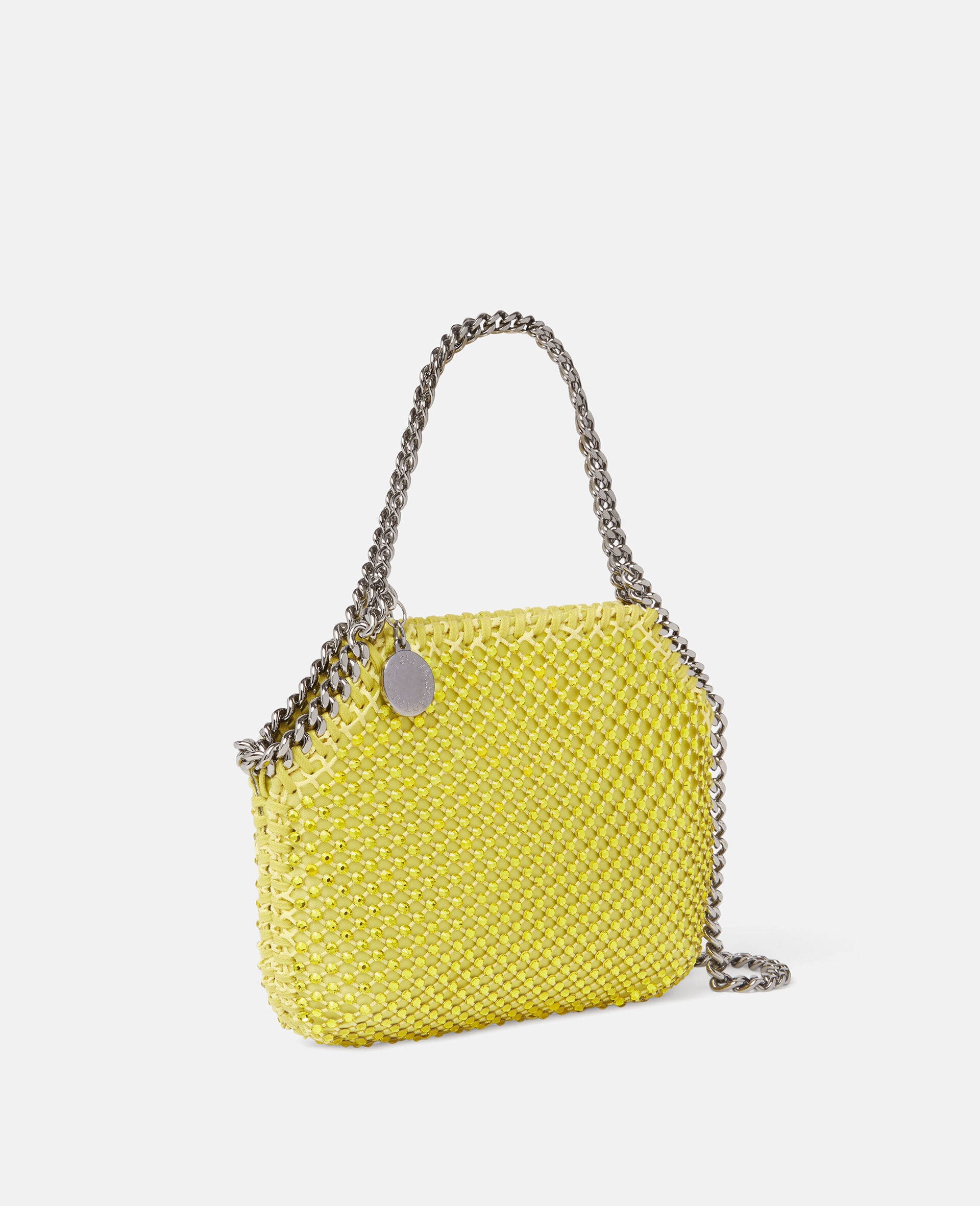 Falabella Crystal Mesh Mini Tote Bag - 3