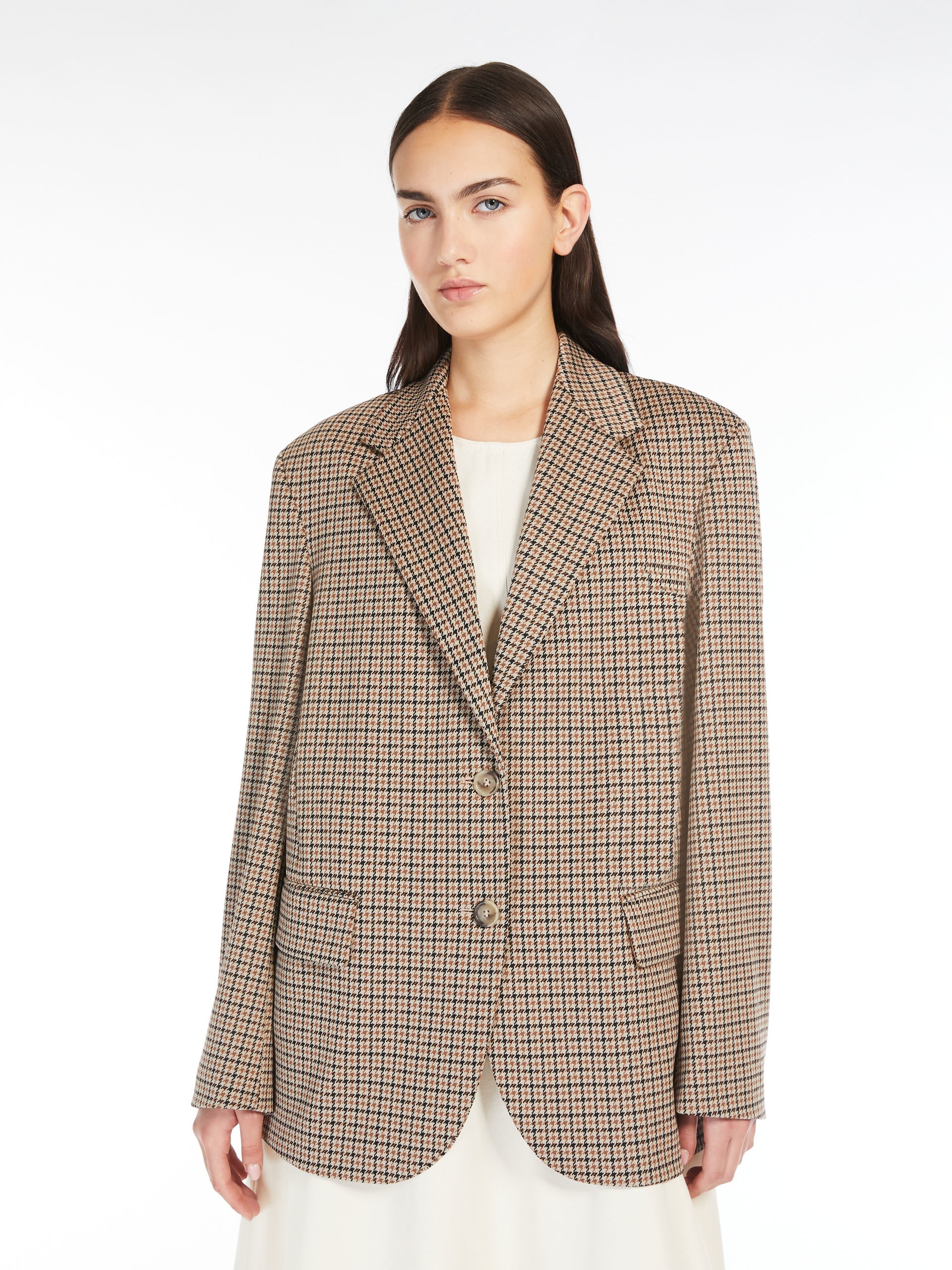VELETTA Jacquard jersey blazer - 5