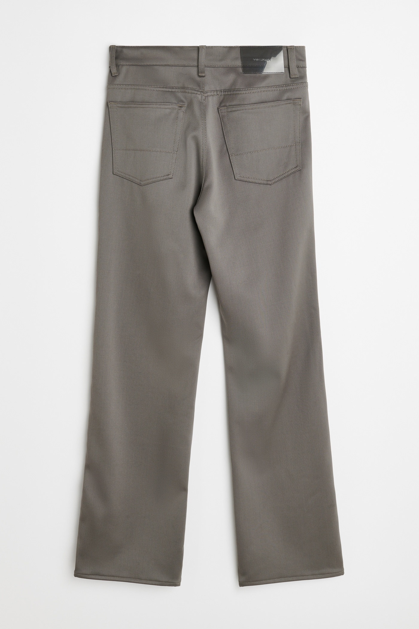 70s Cut Mole Grey Exquisite Wool - 8