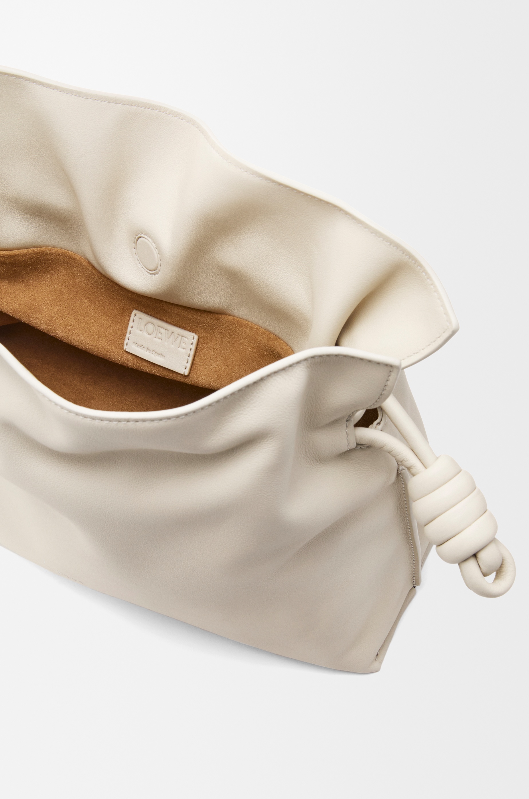 Medium Flamenco clutch in nappa calfskin - 8