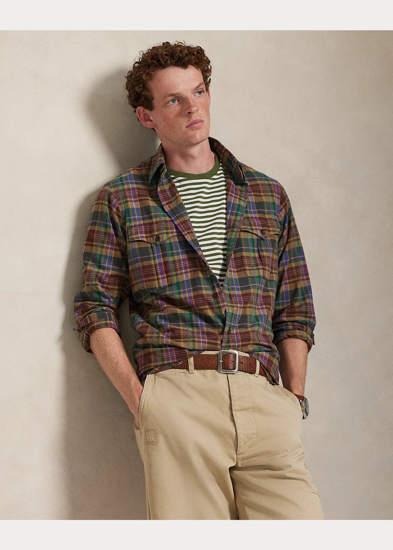 Classic Fit Striped Jersey T-Shirt 6