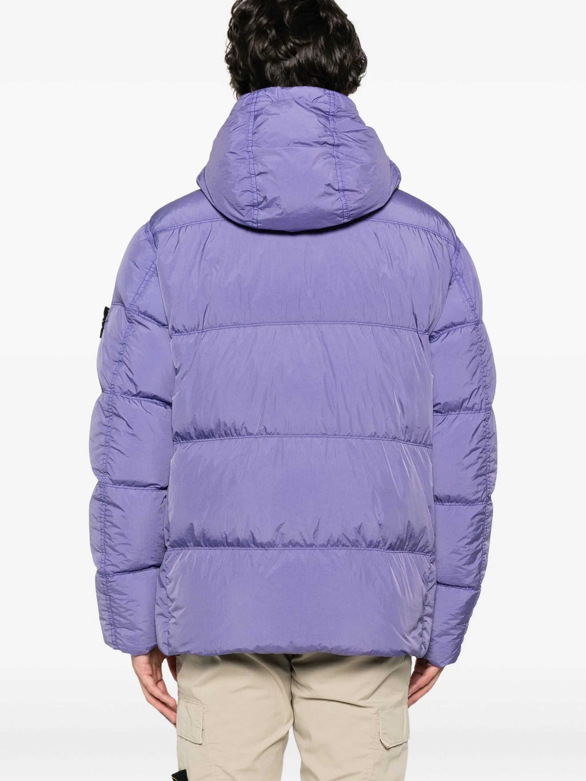 Stone Island Hooded Quilted Jacket - 4