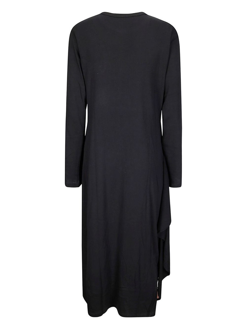 Yohji Yamamoto draped maxi dress outlook