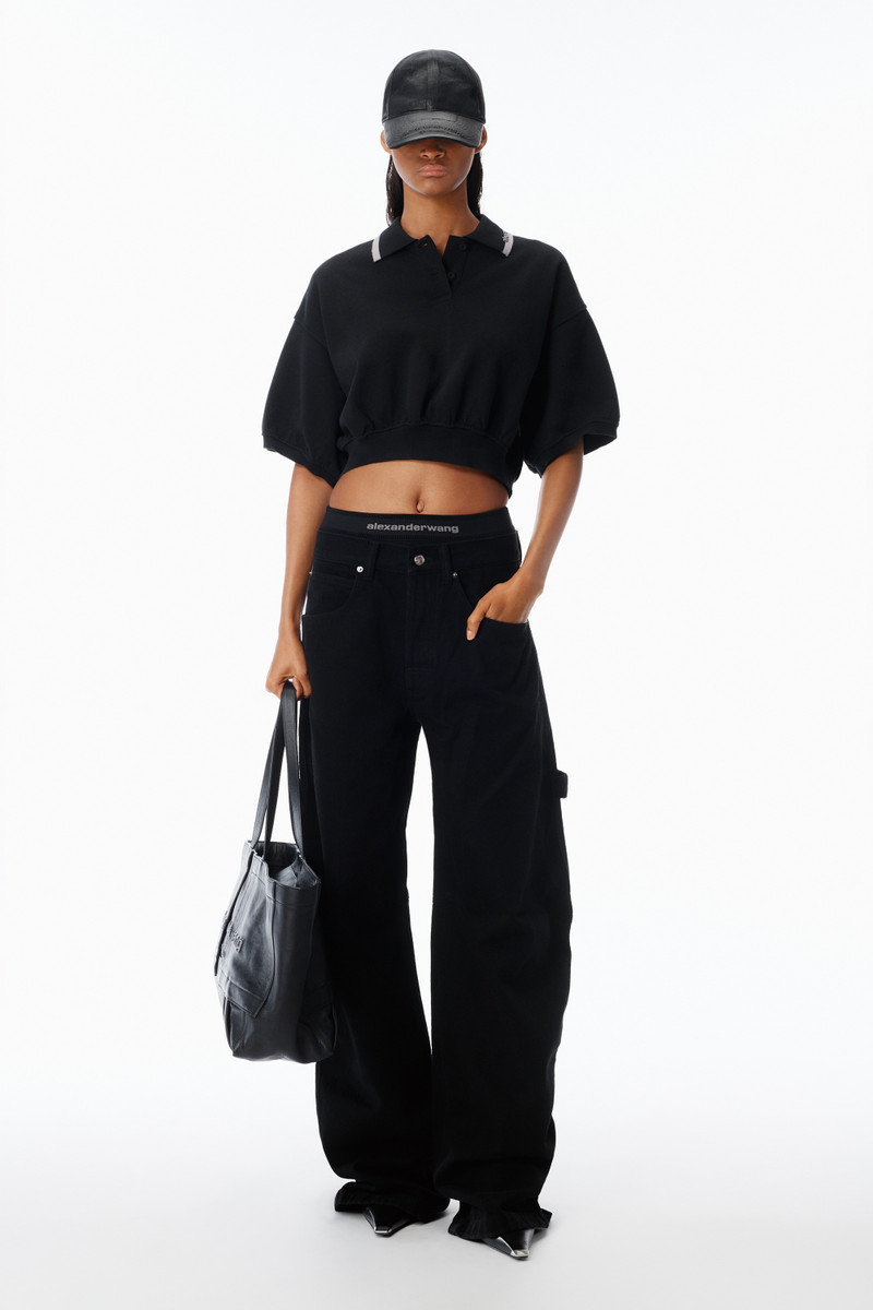 Alexander Wang Pre-Styled Mid-Rise Jean Oversized outlook