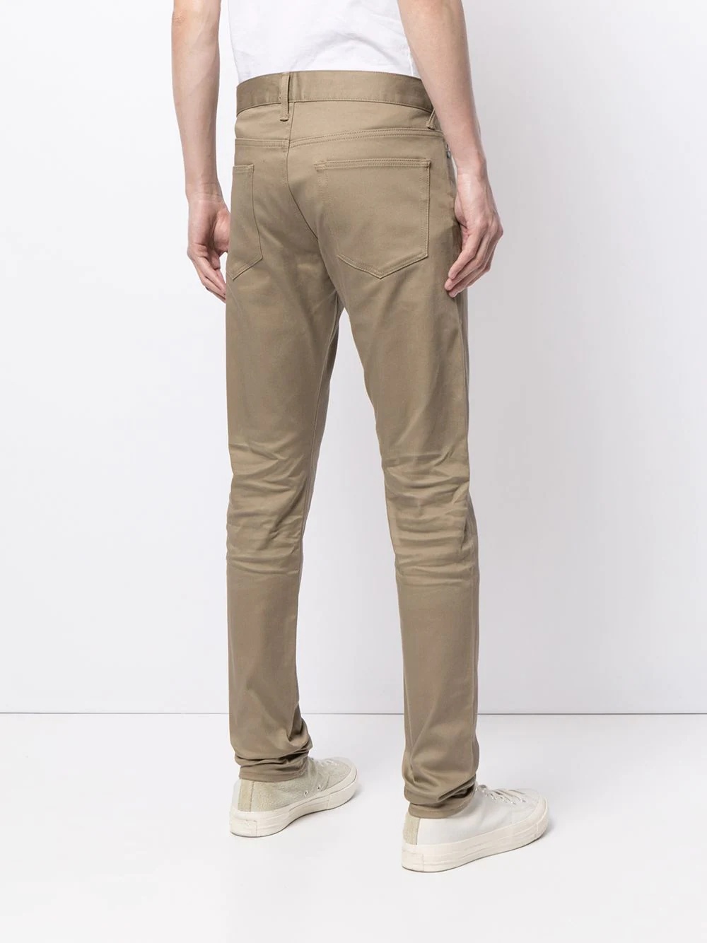 slim-cut trousers - 4