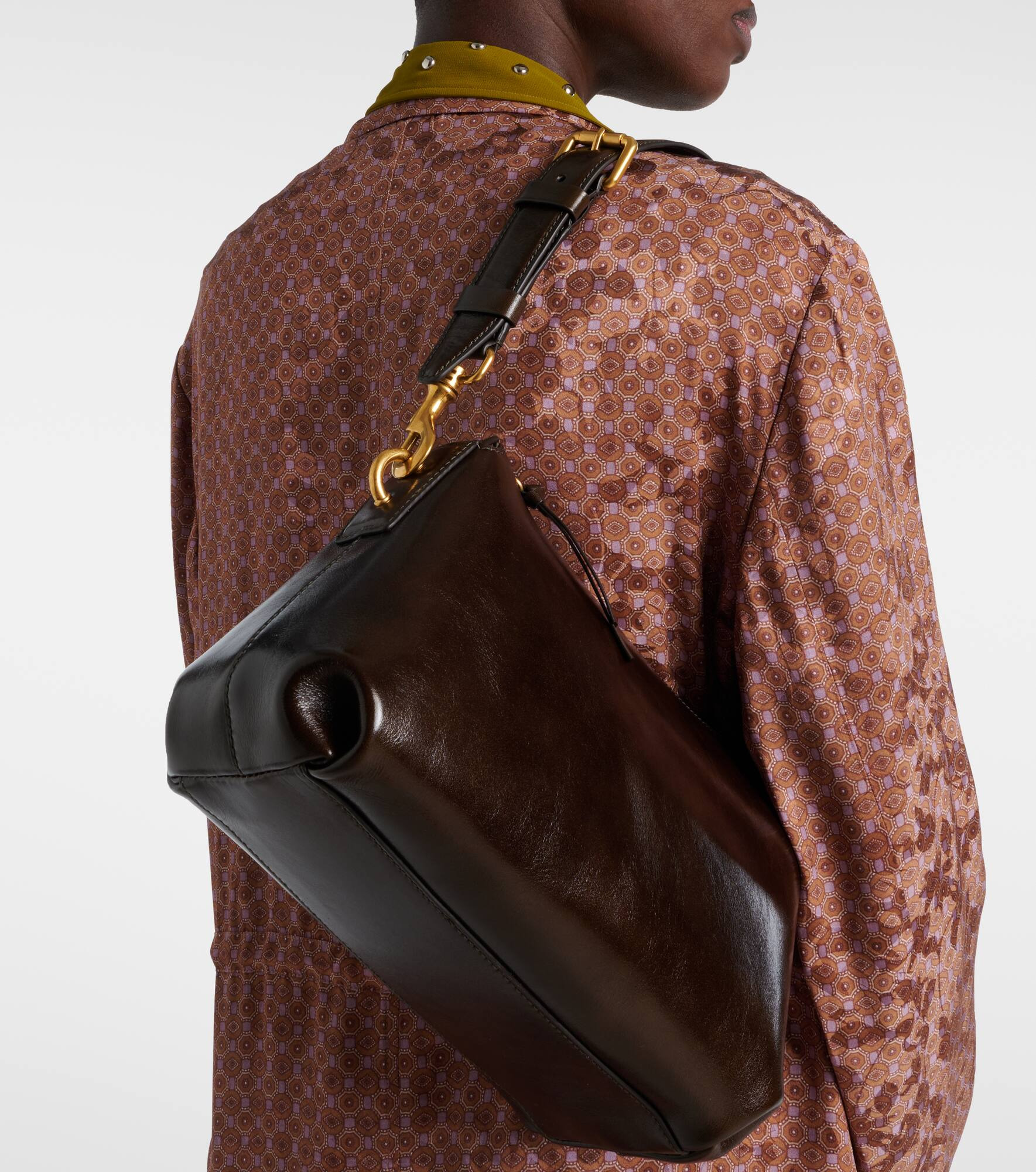 Grip Small leather shoulder bag - 2