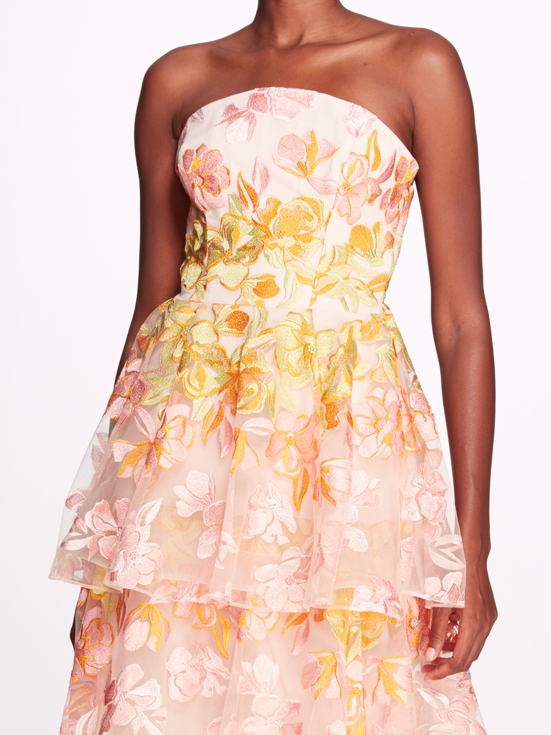 FALLING FLOWERS GOWN - 4