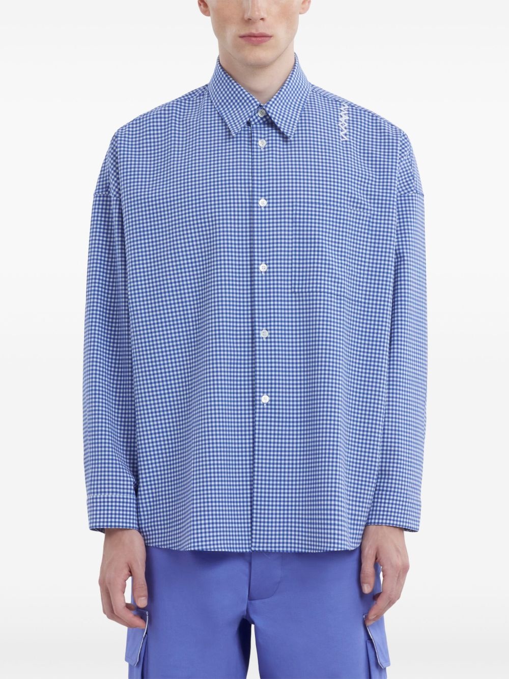 check pattern shirt - 3