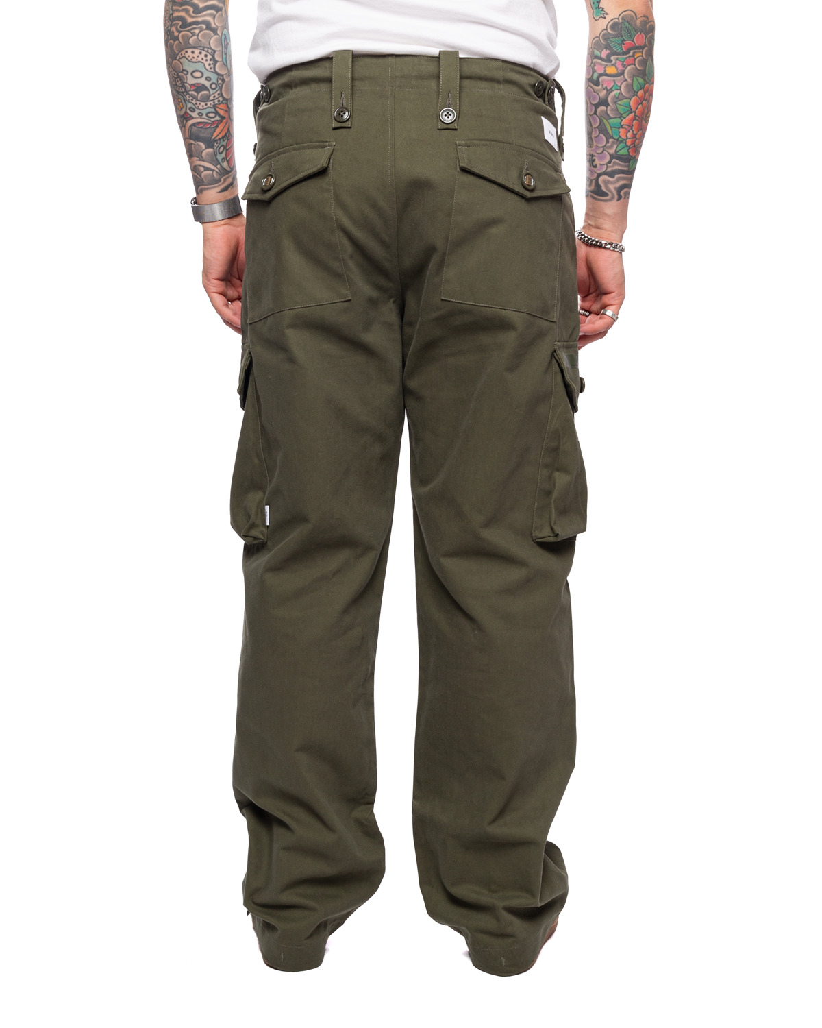 WTAPS MILT2001/Trousers/Cotton. Twill Olive Drab | REVERSIBLE