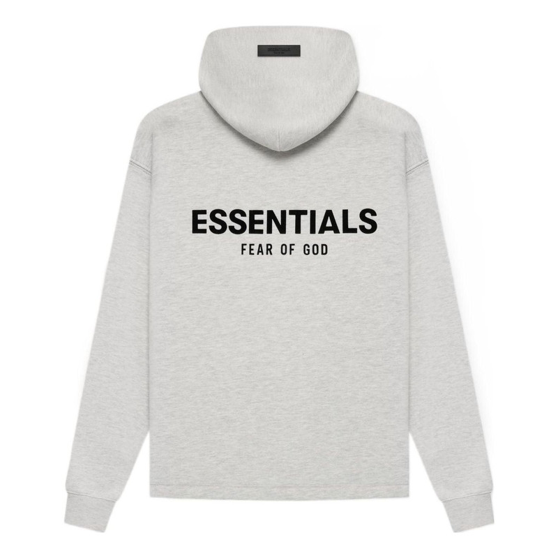 ESSENTIALS Fear of God Essentials SS22 Relaxed Hoodie 'Light Oatmeal' FOG-SS22-464 outlook