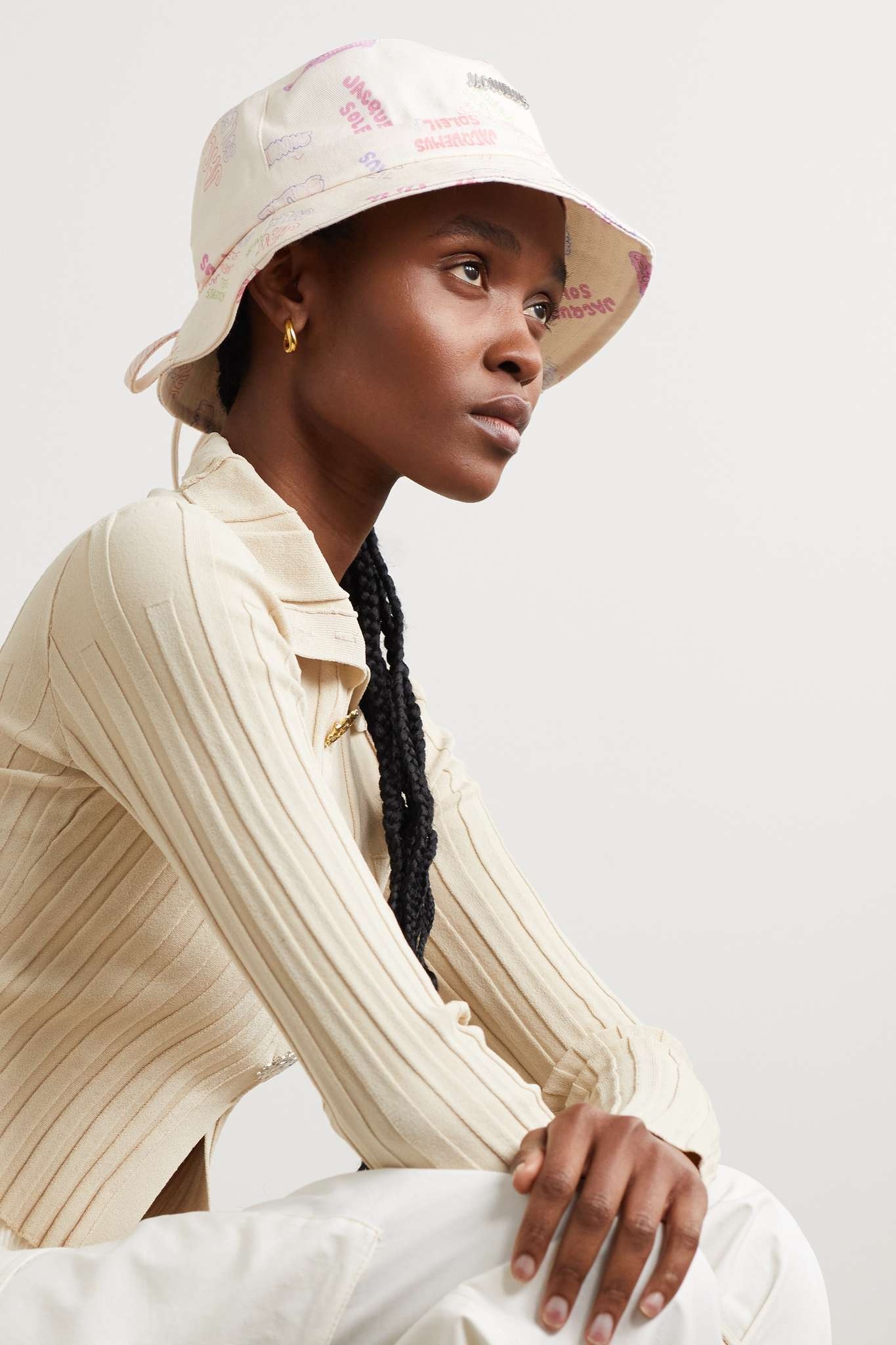 Gadjo printed cotton-twill bucket hat - 2