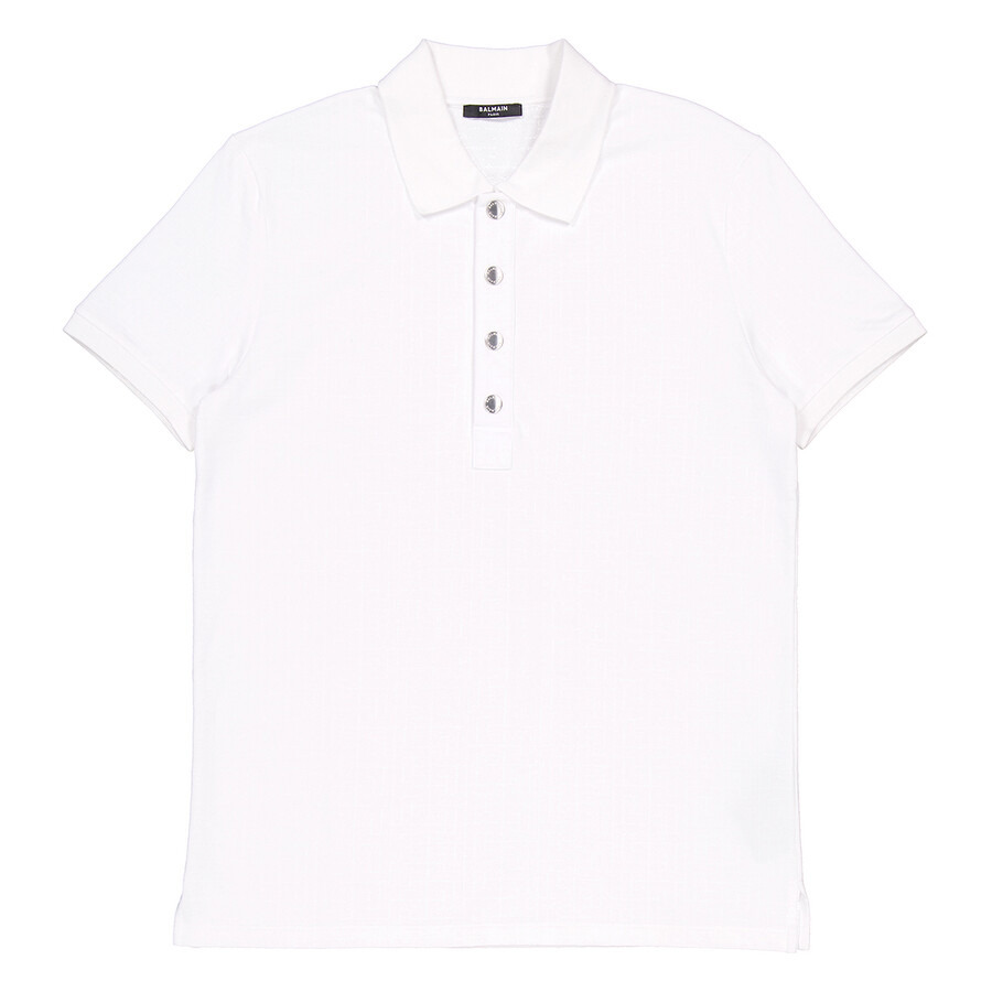 Balmain Cotton-Blend Polo Shirt - 5