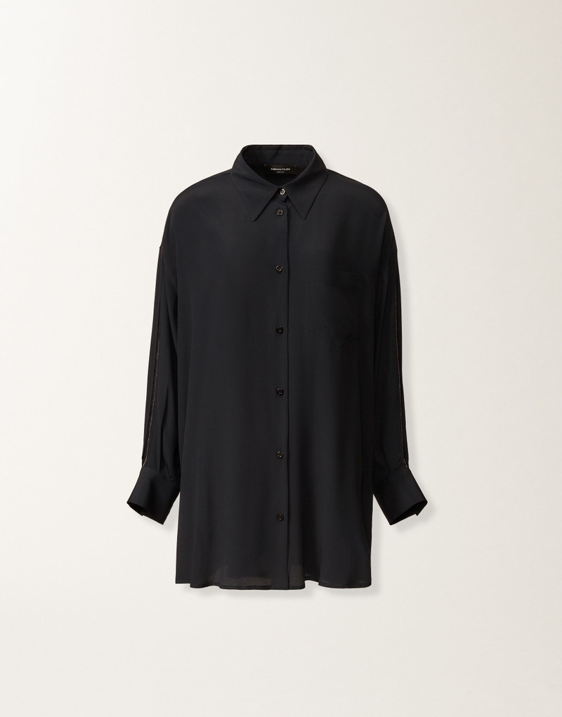 Crepe de chine shirt 1