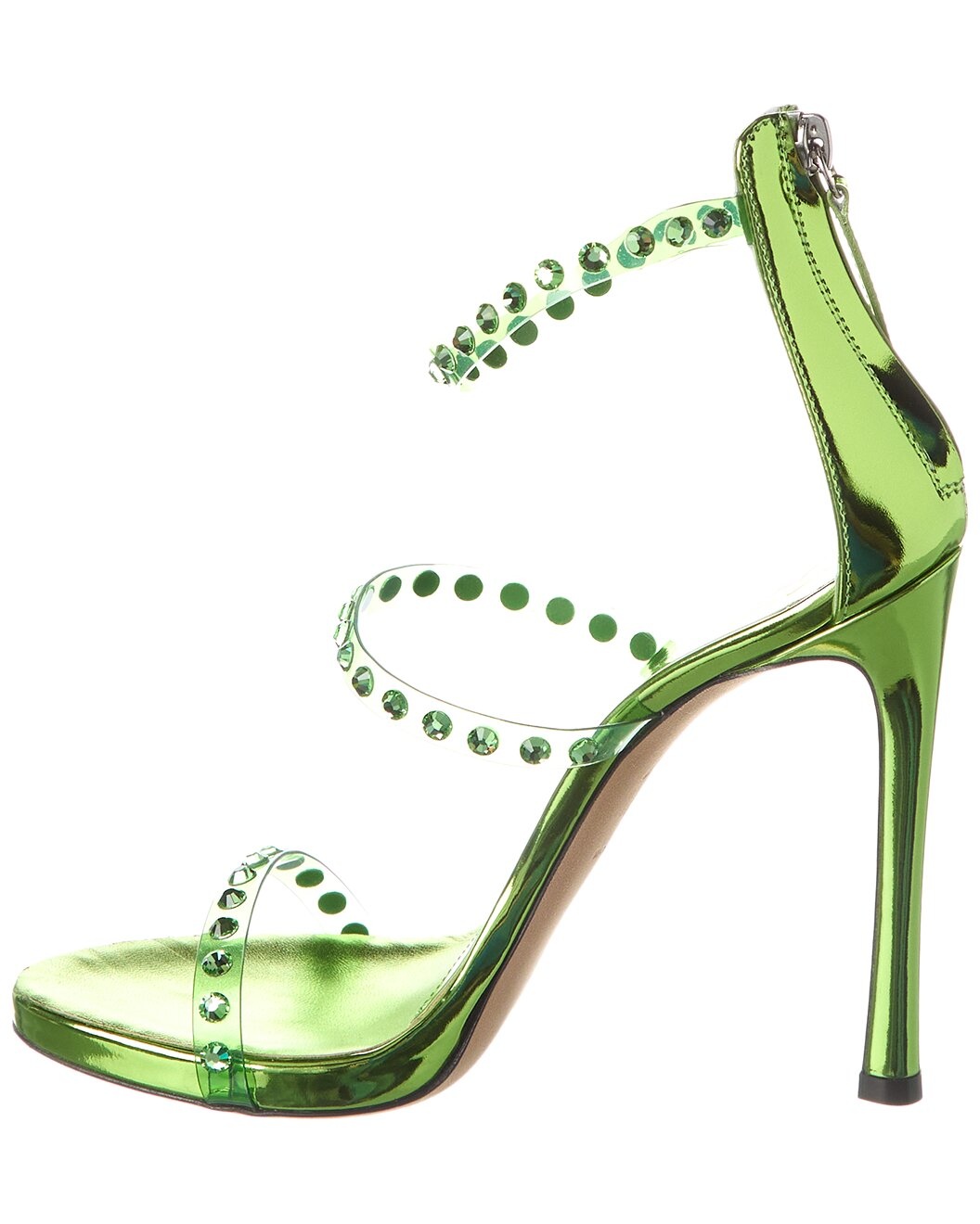 Giuseppe Zanotti Harmony Shine 120 Vinyl Sandal - 2