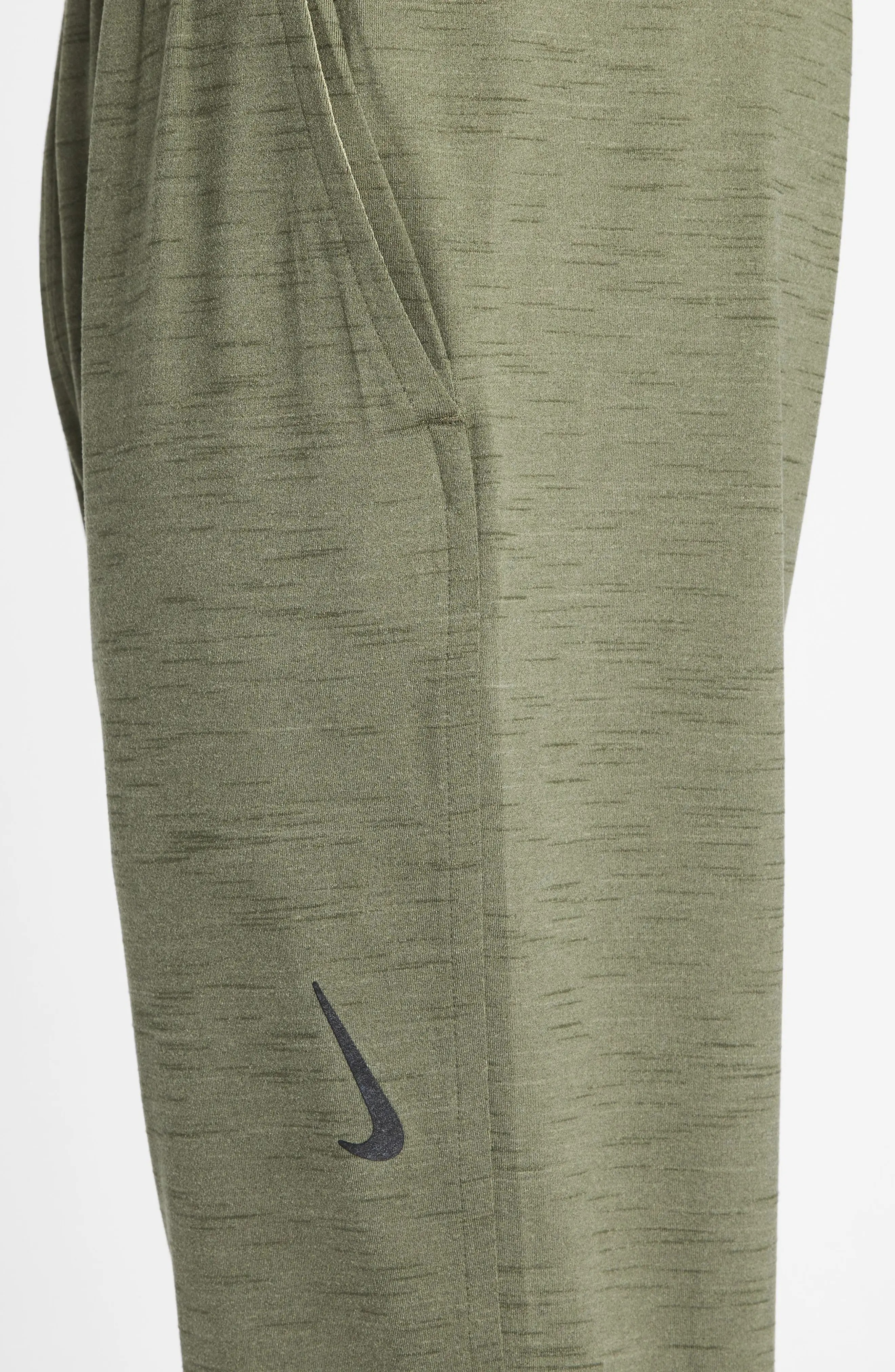 Dri-Fit Men's Pocket Yoga Pants in Olive/Cargo Khaki/Black - 6