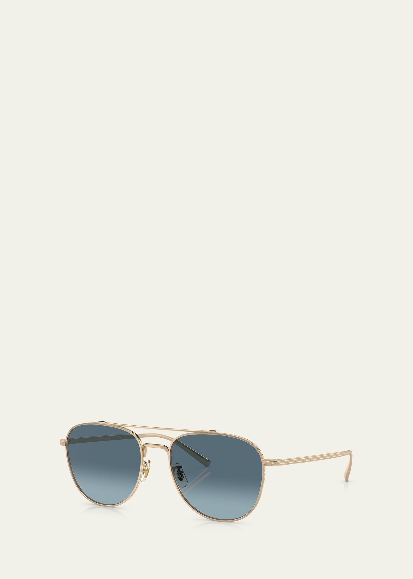 Rivetti Titanium Aviator Sunglasses - 2