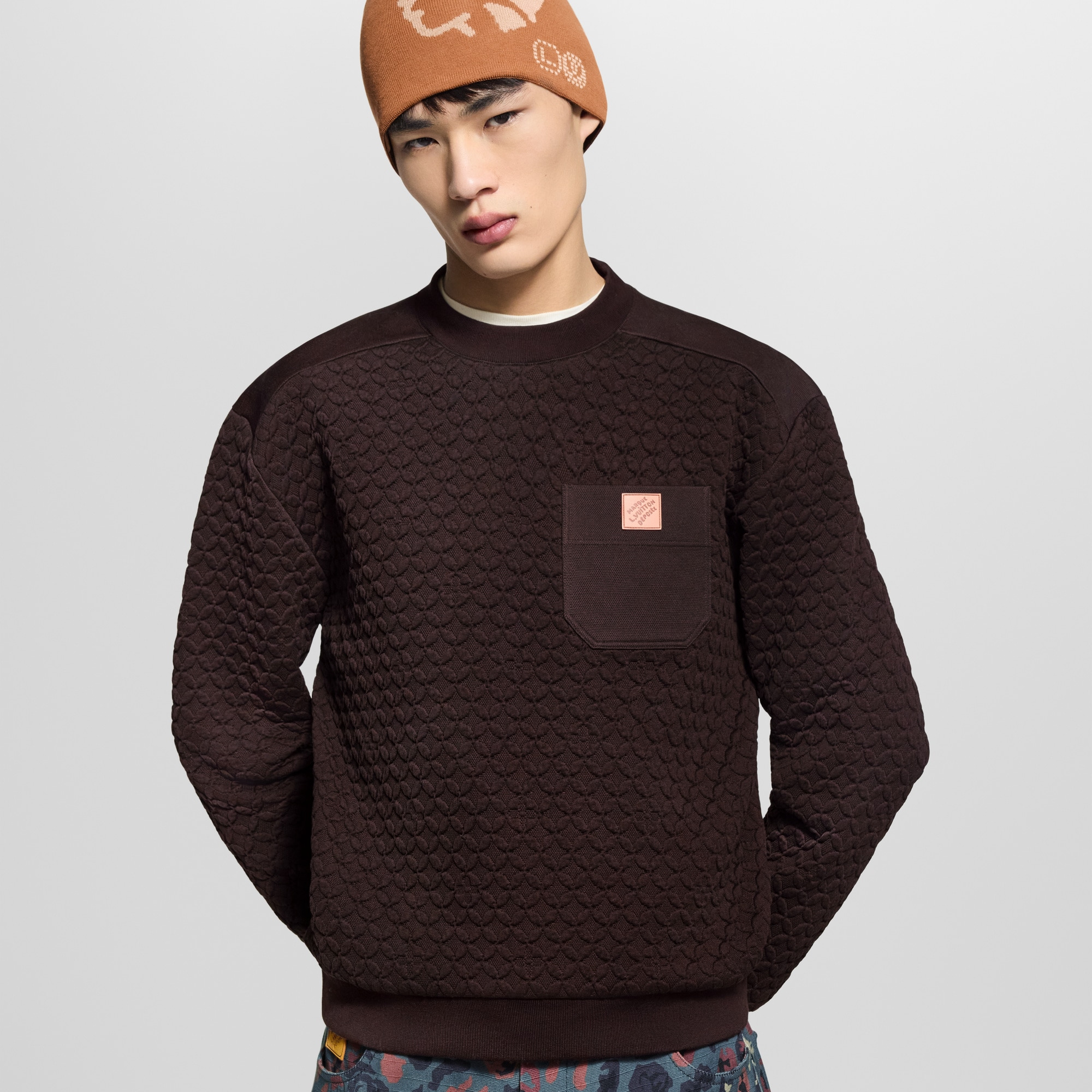 Monogram Quilted Sweatshirt - 2